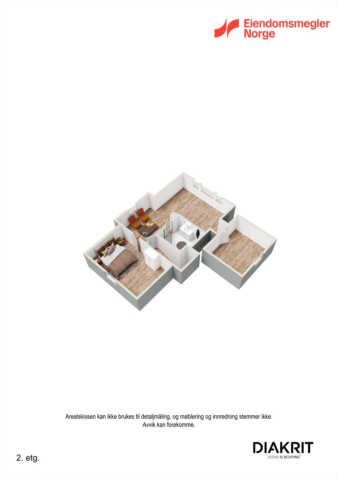 Plantegning 2. etg. Galleribilde