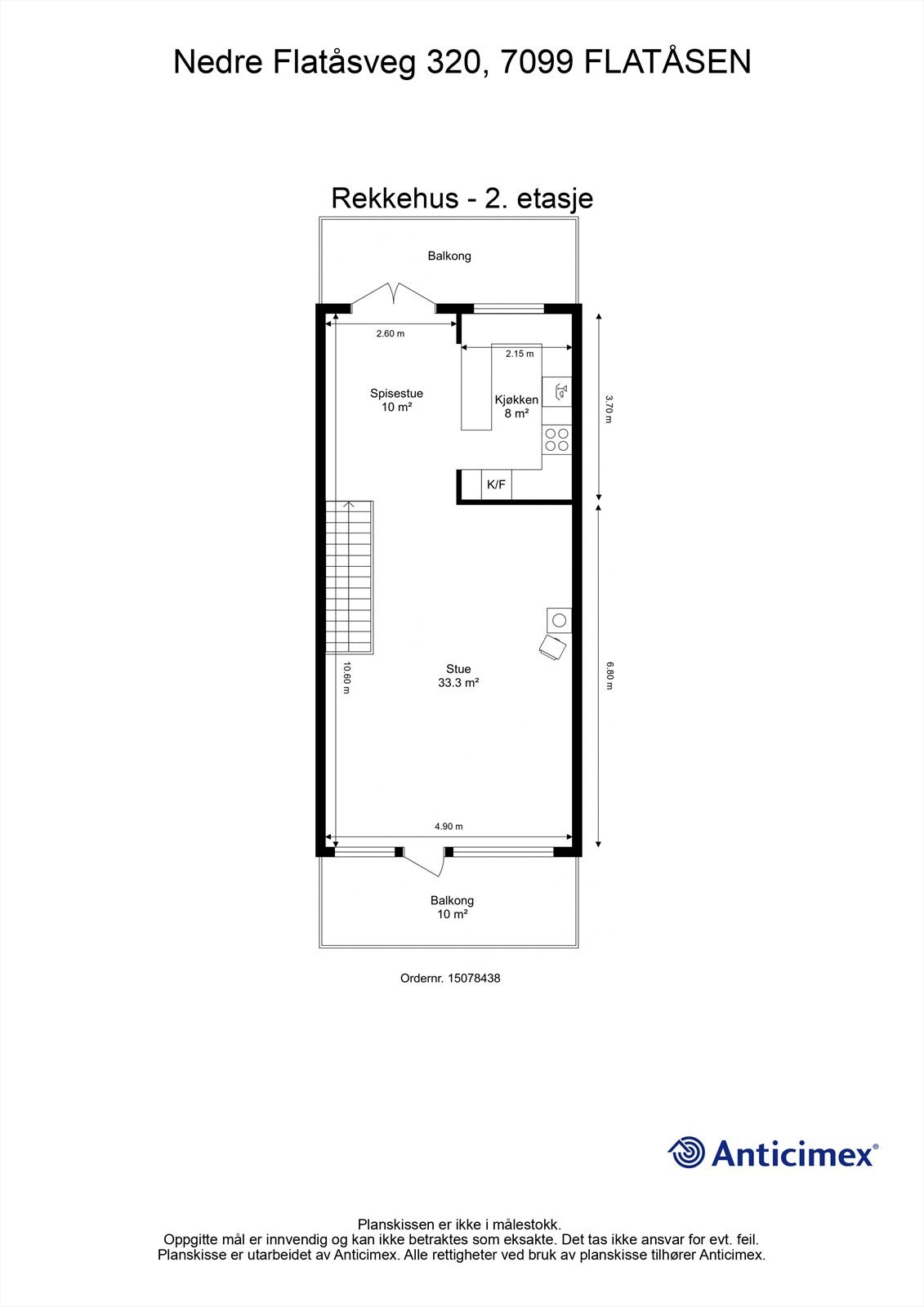 Planskisse 2. etasje. Galleribilde