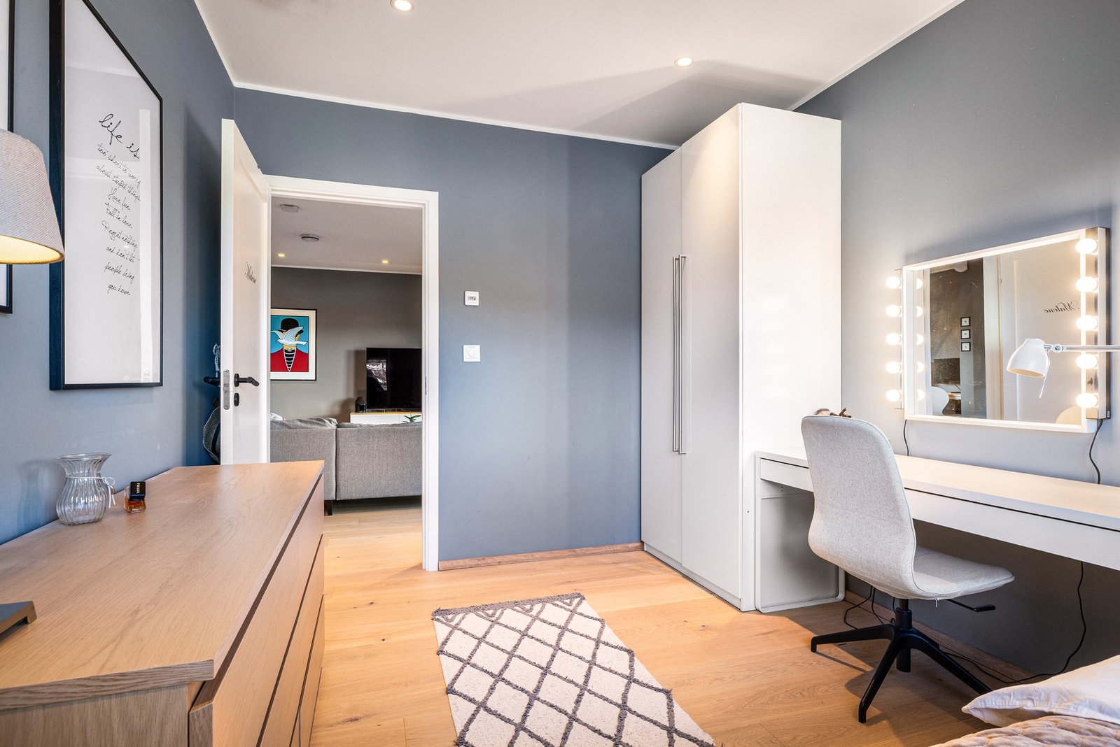 - Alle soverommene har god plass til ønsket møblering - Galleribilde