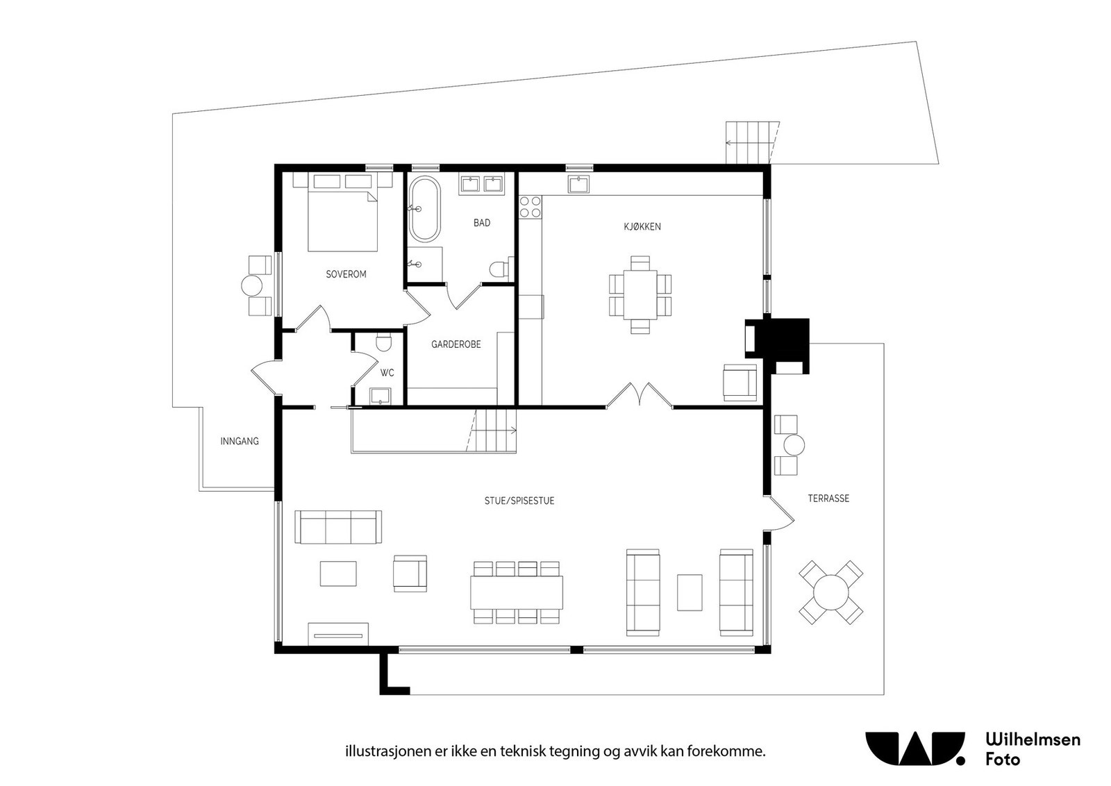 - Planløsning 2.etasje - Galleribilde