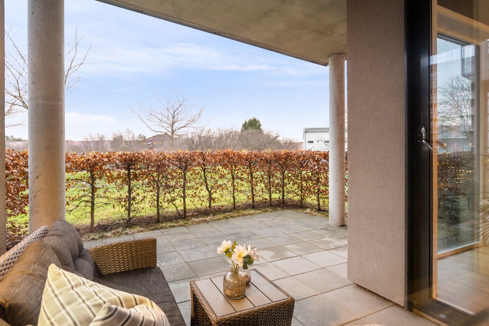 Solrik platting på ca. 17 m2. Galleribilde