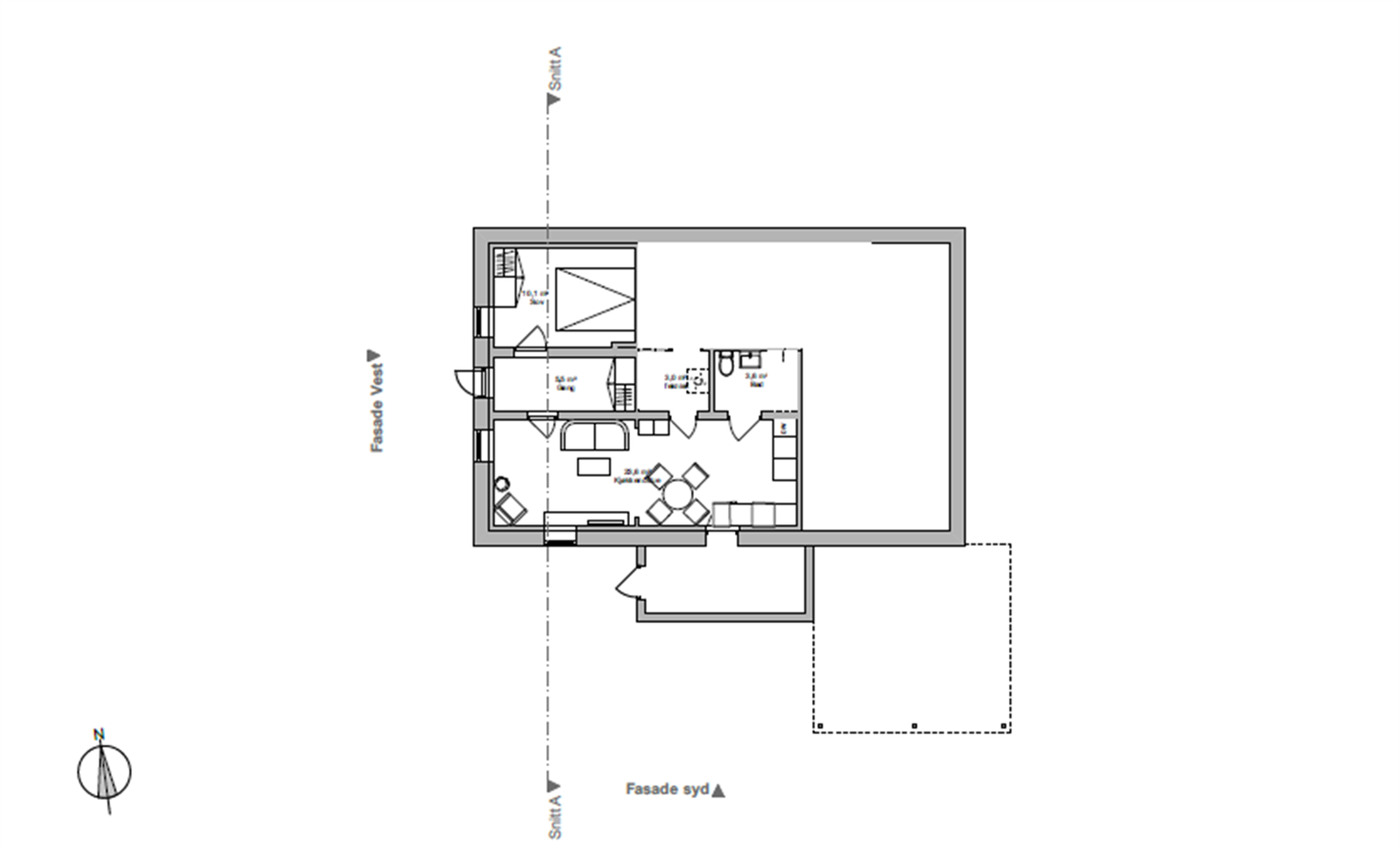 Plantegning. Galleribilde