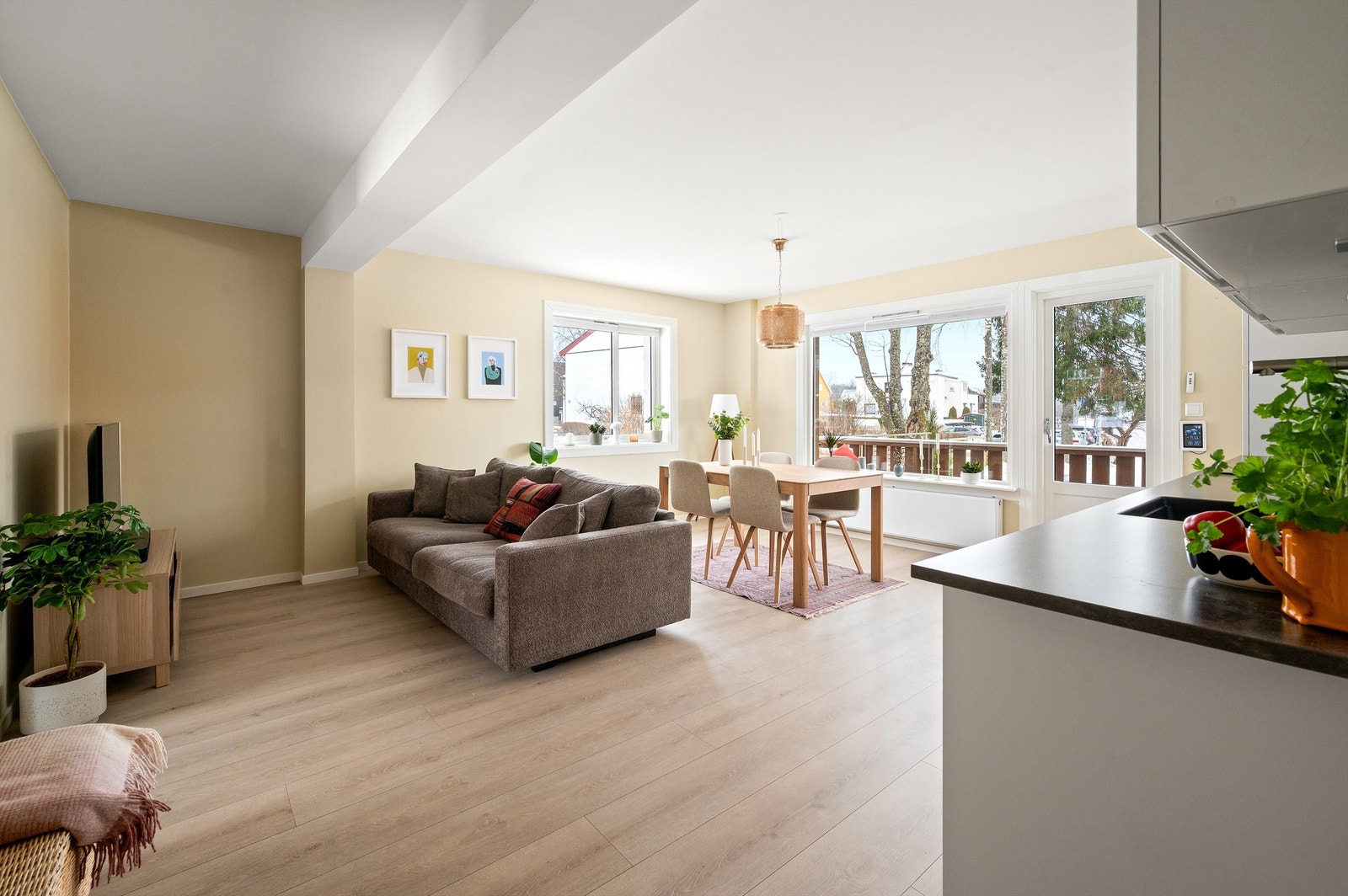 Hjørneleilighet. Galleribilde