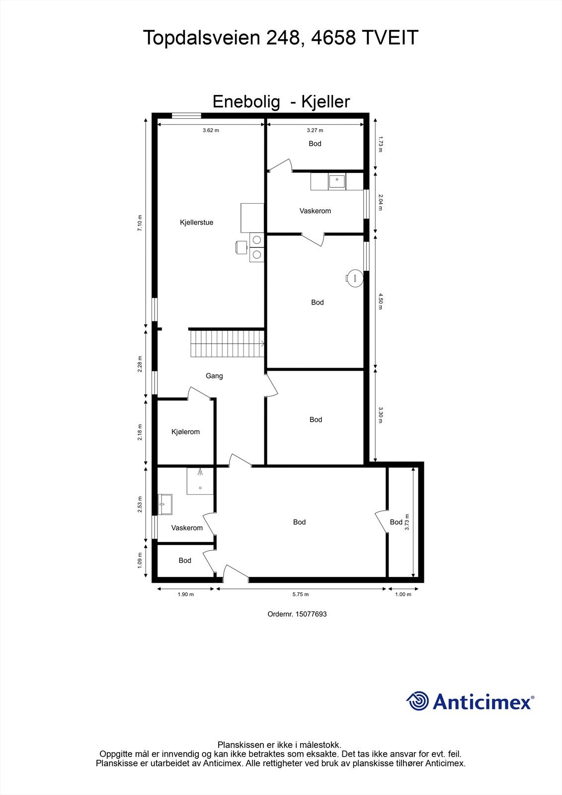 Plantegning - Kjeller Galleribilde