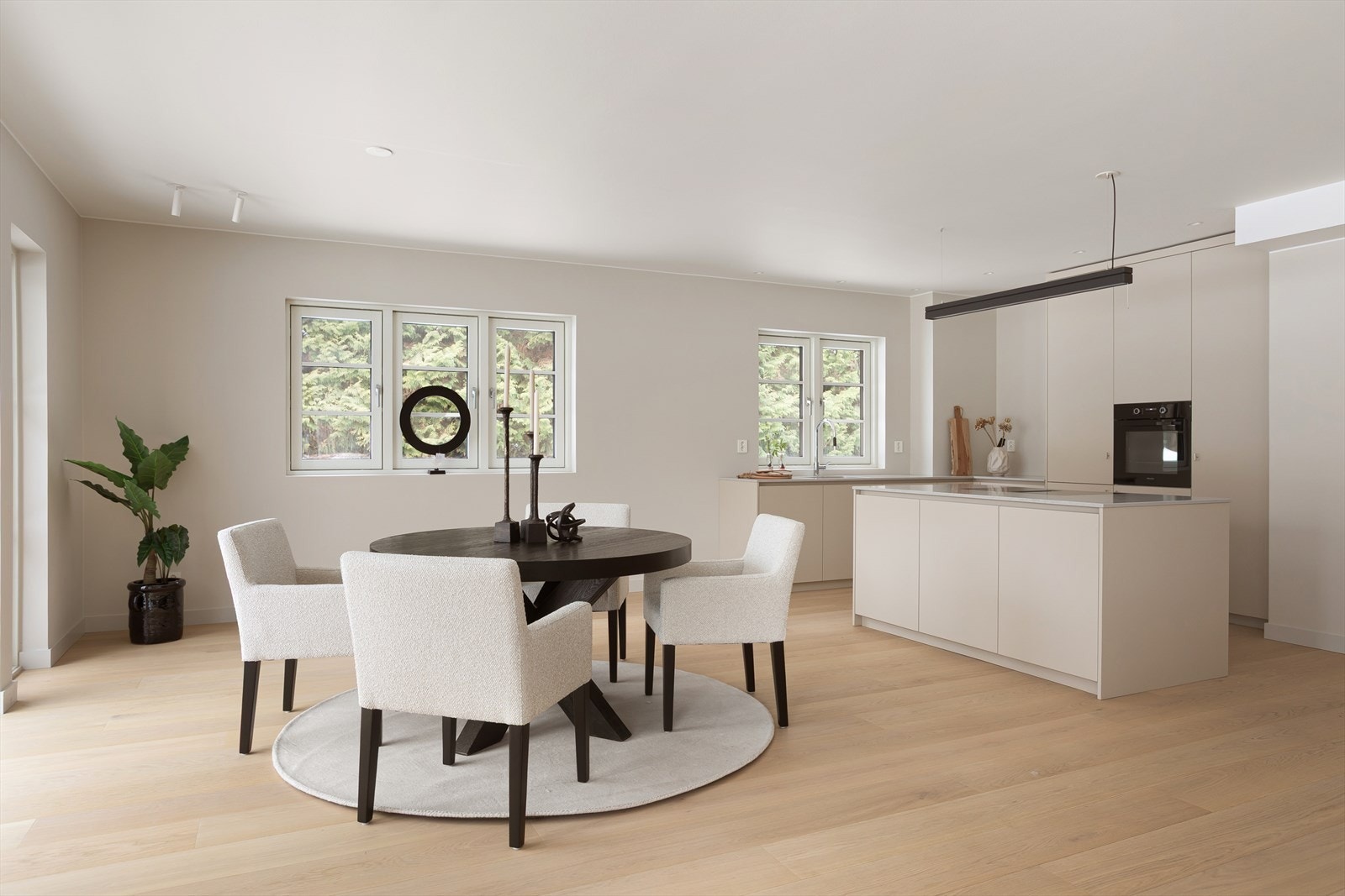 Balansert ventilasjonsanlegg med varmegjenvinning sørger for godt inneklima. Galleribilde