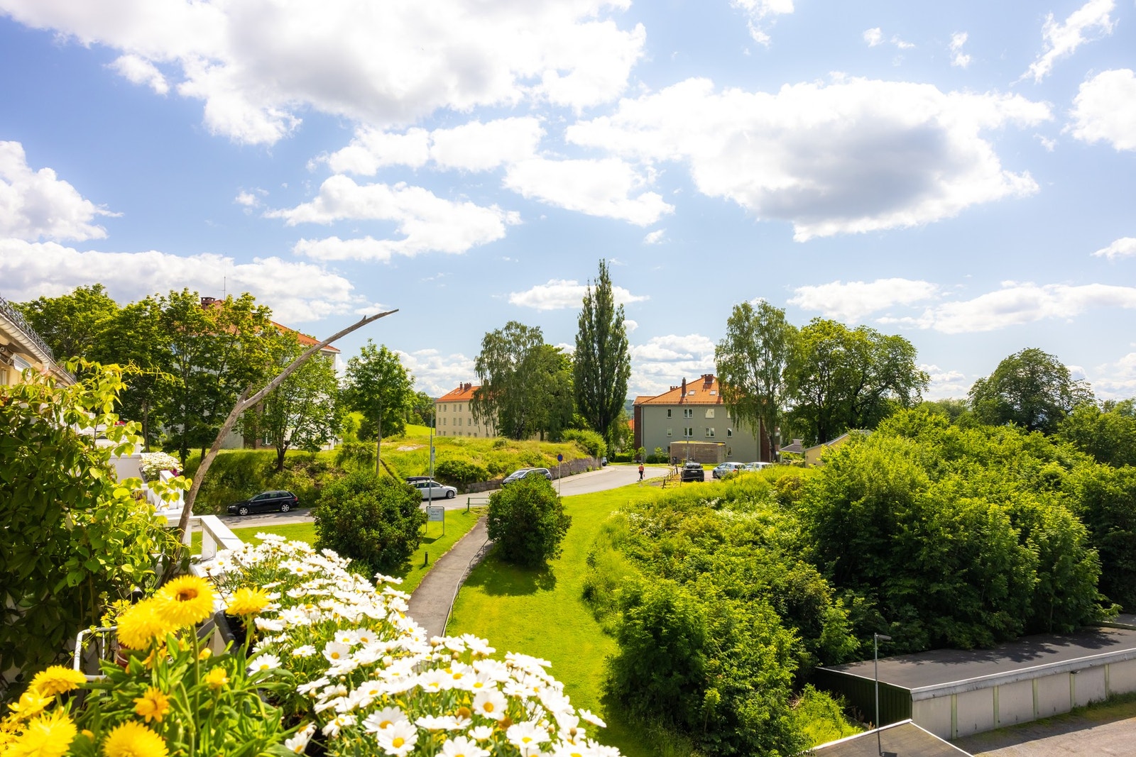 Keyserløkka er kjent som en grønn oase med følelsen av at du bor i en park. Galleribilde