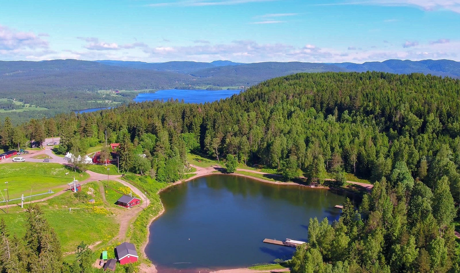 Isdammen Årvoll. Galleribilde