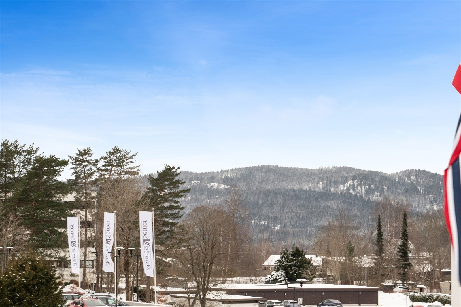 Utsikt fra balkongen. Galleribilde