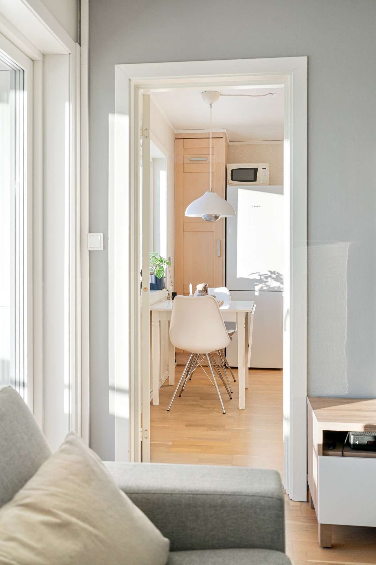 Videre inn kommer vi til kjøkkenet Galleribilde