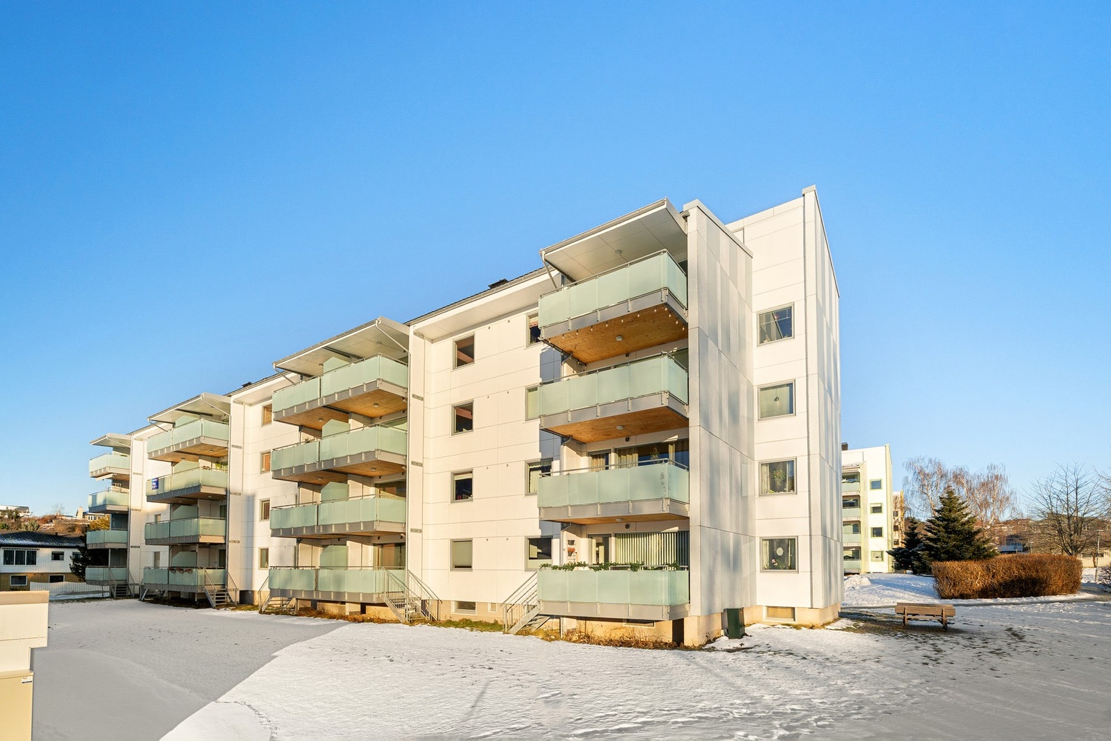 Bygget ble renovert i ca. 2018 hvor det bl.a ble etterisolert, satt inn nye vinduer og balkongdør, oppgradering av balkonger, nytt ventilasjonsanlegg m.m Galleribilde