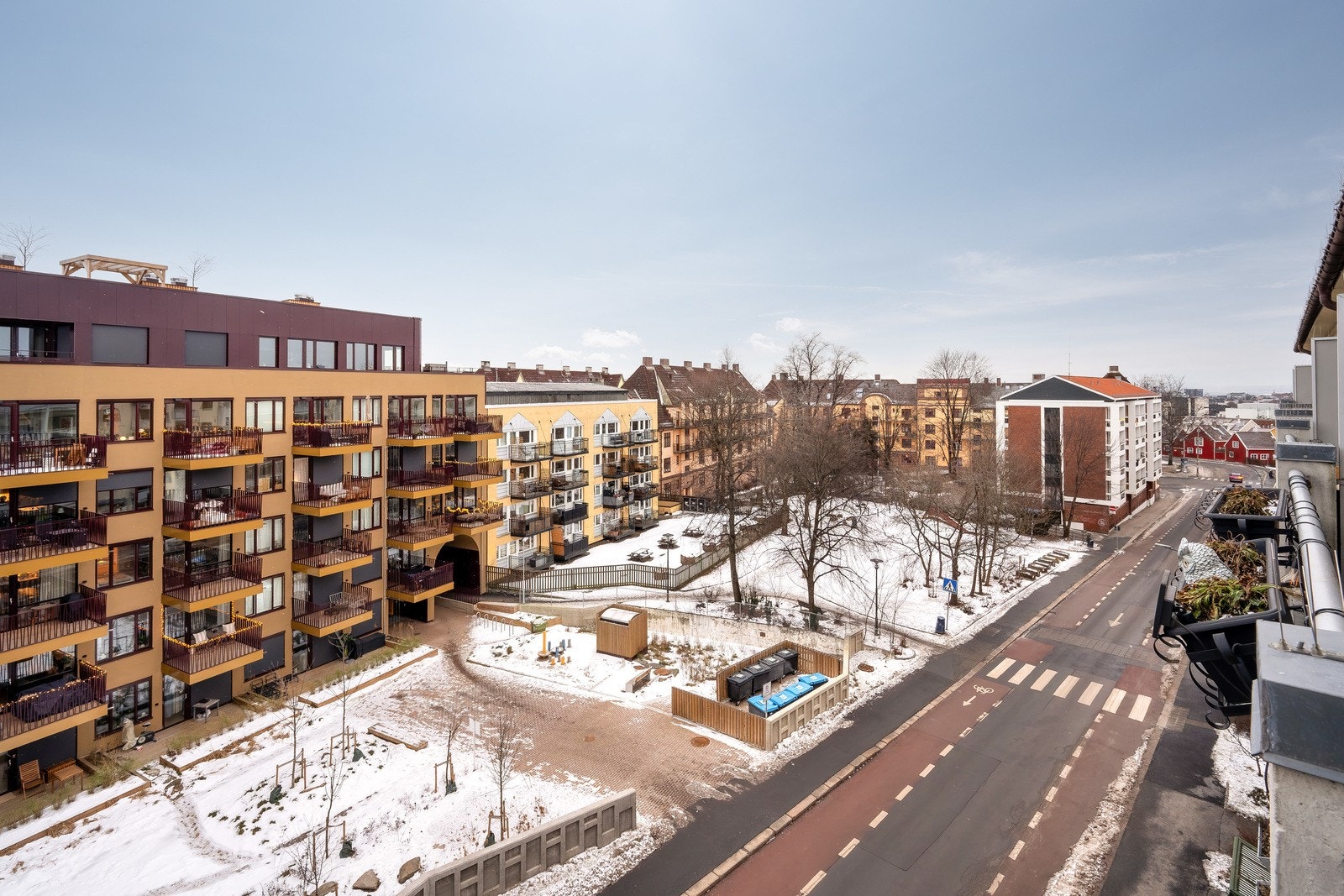 Utsikt fra 5. etasje. Galleribilde