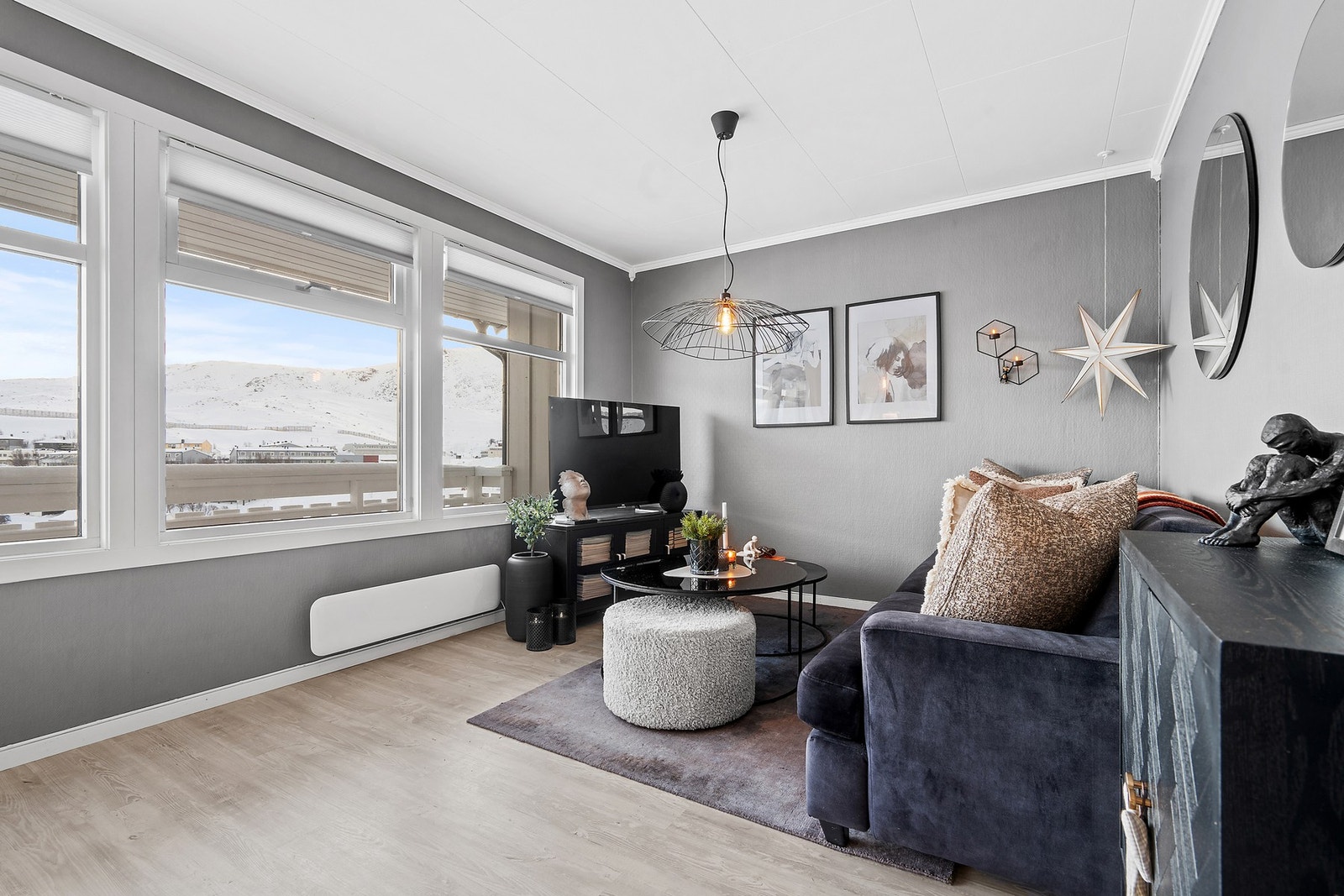 Koselig og oppgradert stue Galleribilde