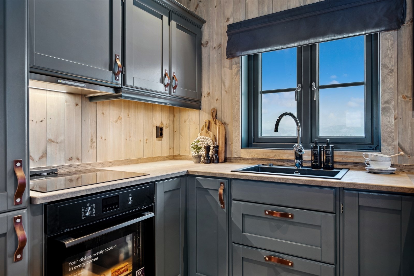 -Foto fra tilsvarende hyttemodell. Galleribilde