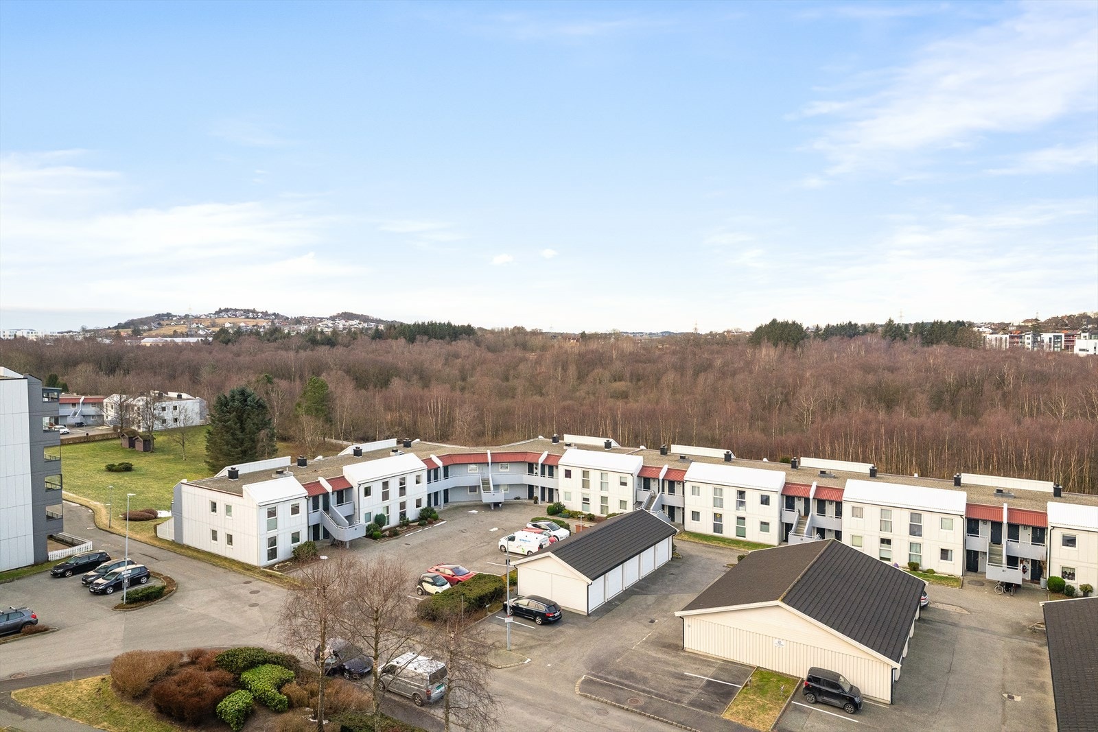 Utsikt og sol Galleribilde