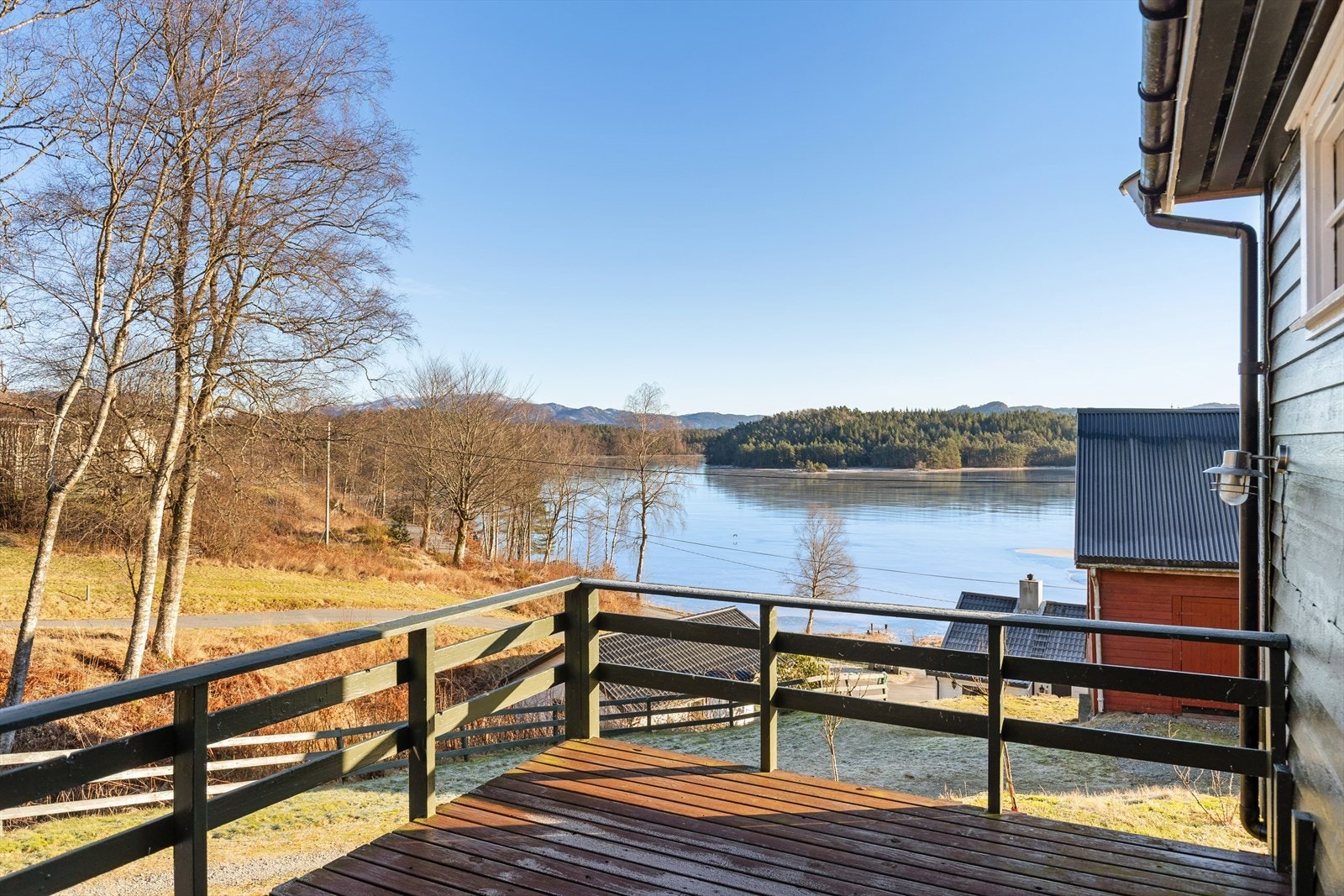 Utsikten fra Askelandsvegen 26. Galleribilde