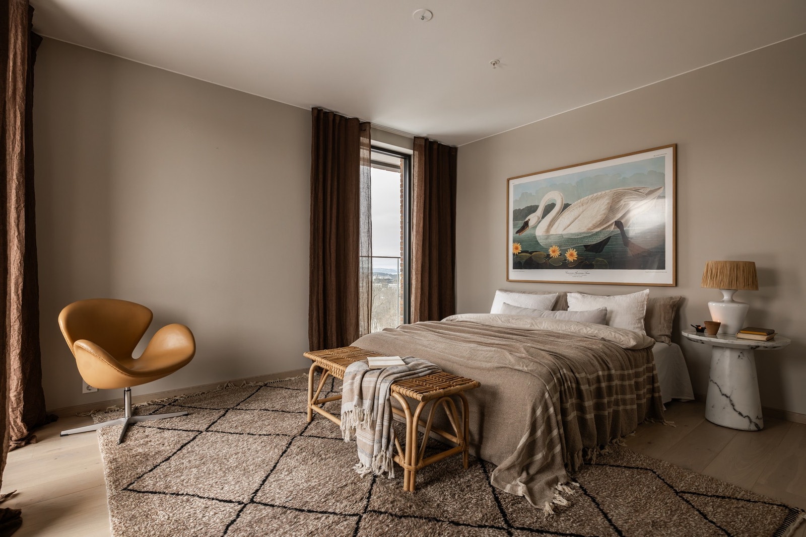 Hovedsoverommet er av meget god størrelse. Galleribilde