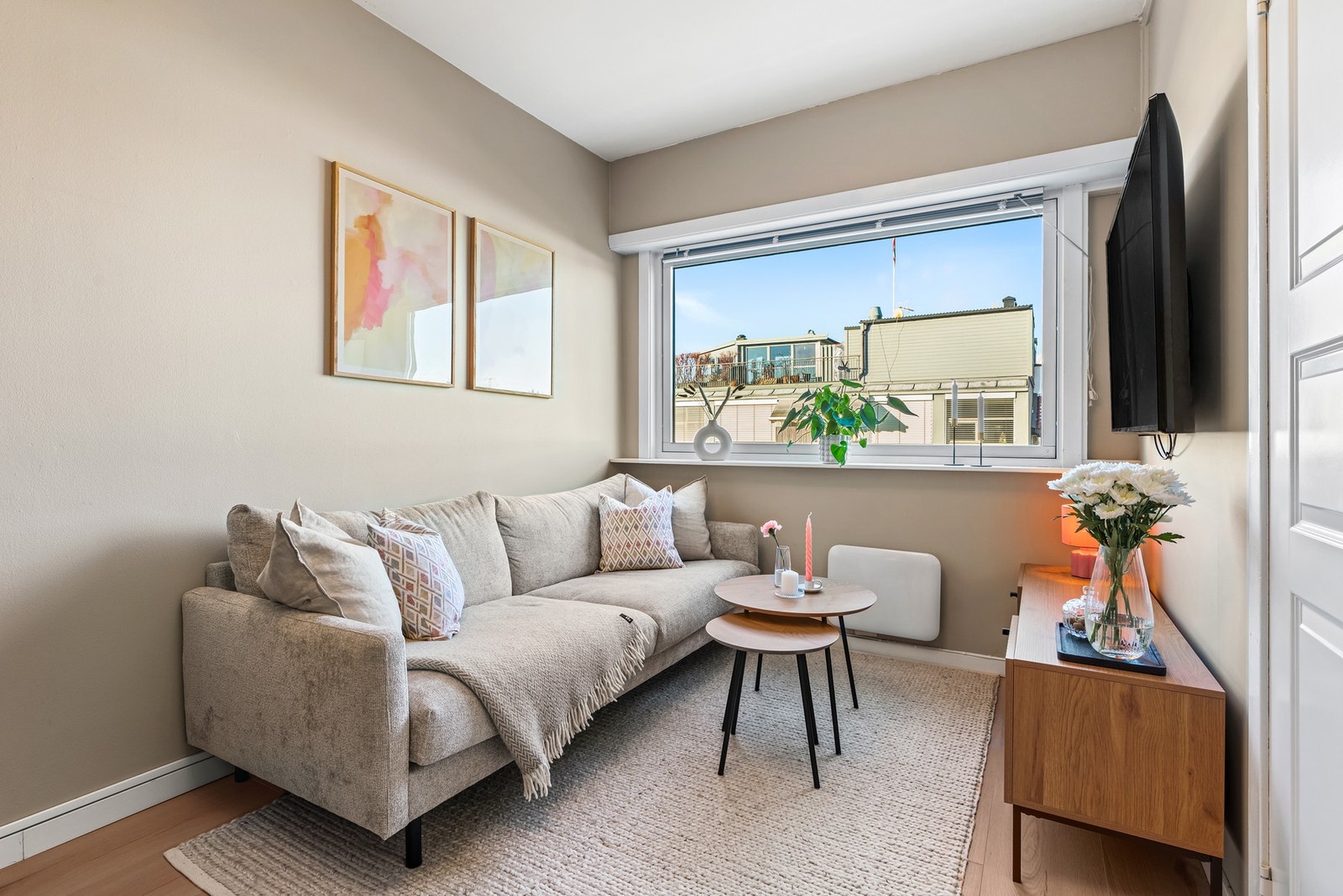 Leiligheten passer perfekt som førstegangskjøp, utleieobjekt eller som pendlerleilighet Galleribilde