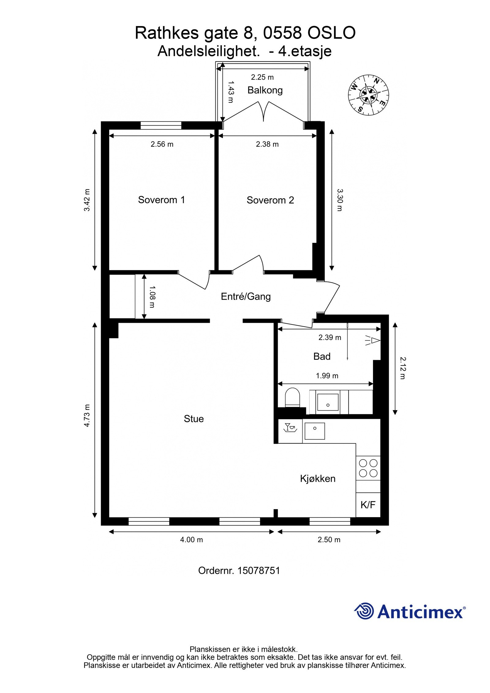Plantegning. Galleribilde
