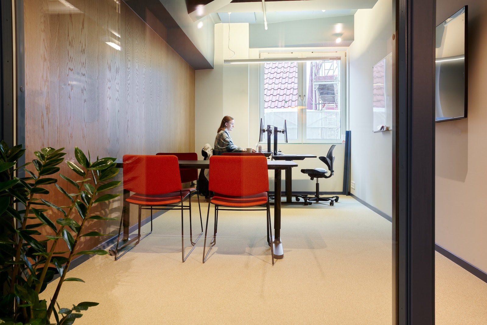 Ett av kontorene Galleribilde