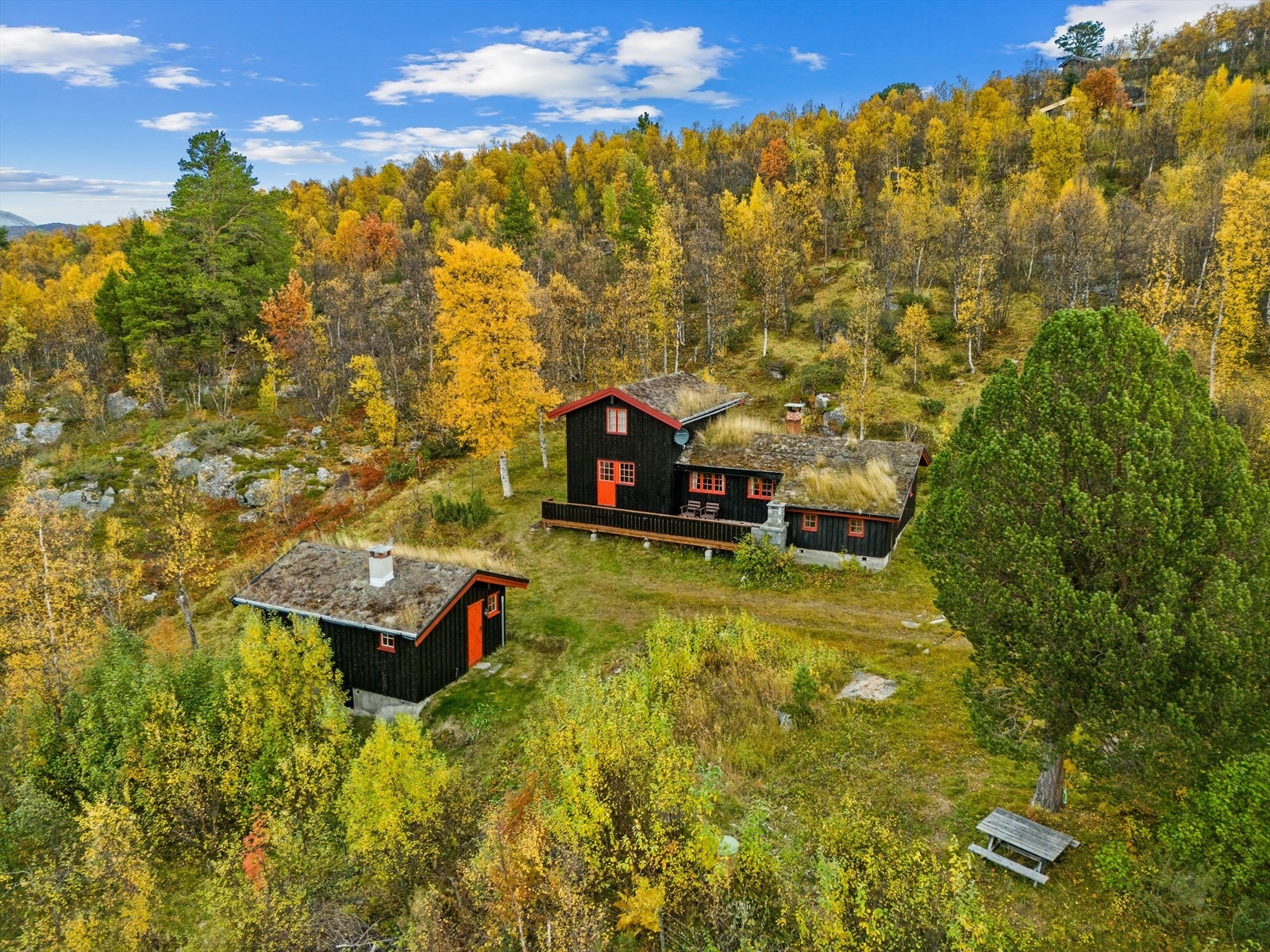 Dronefoto Galleribilde