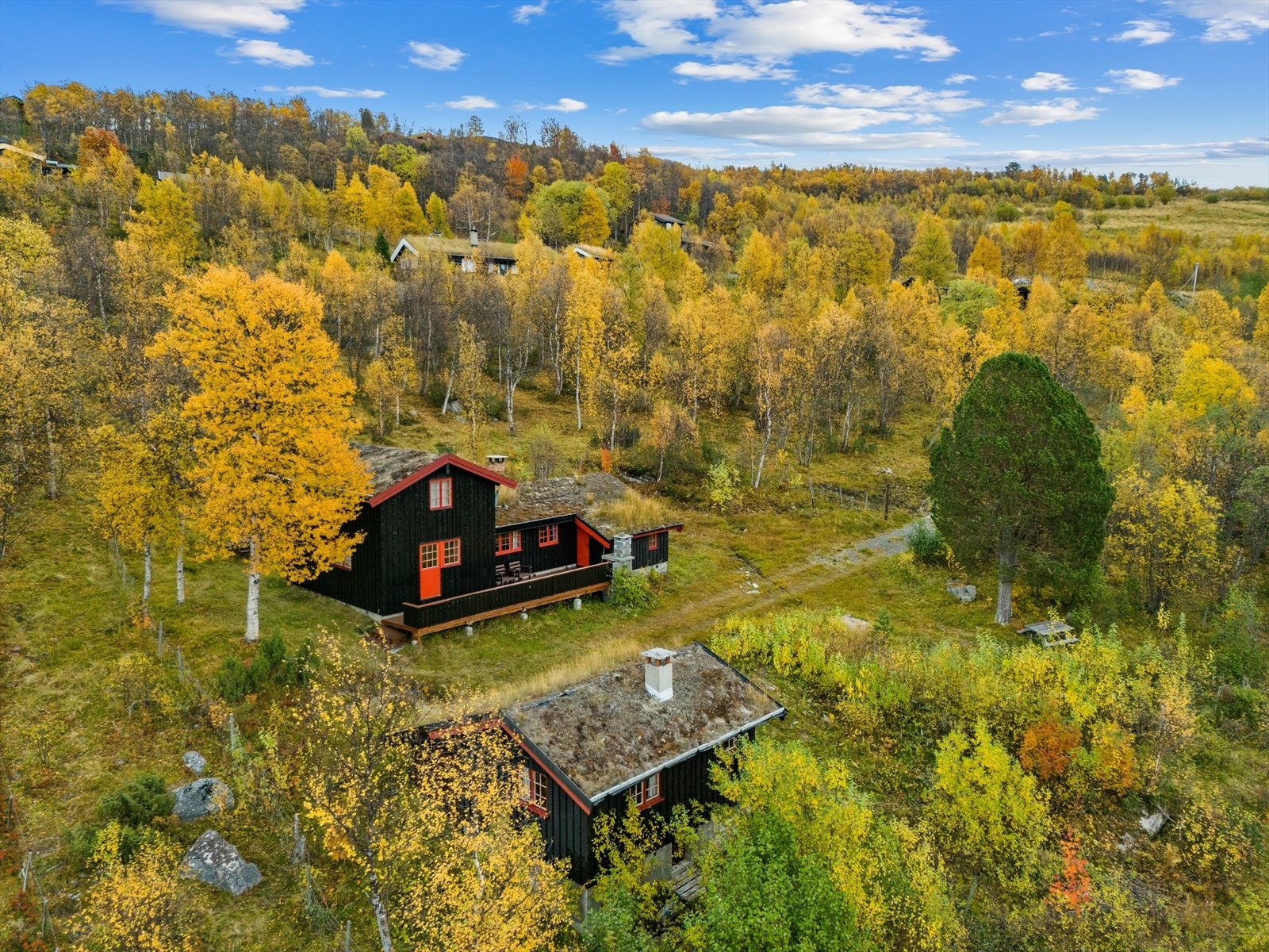 Dronefoto Galleribilde