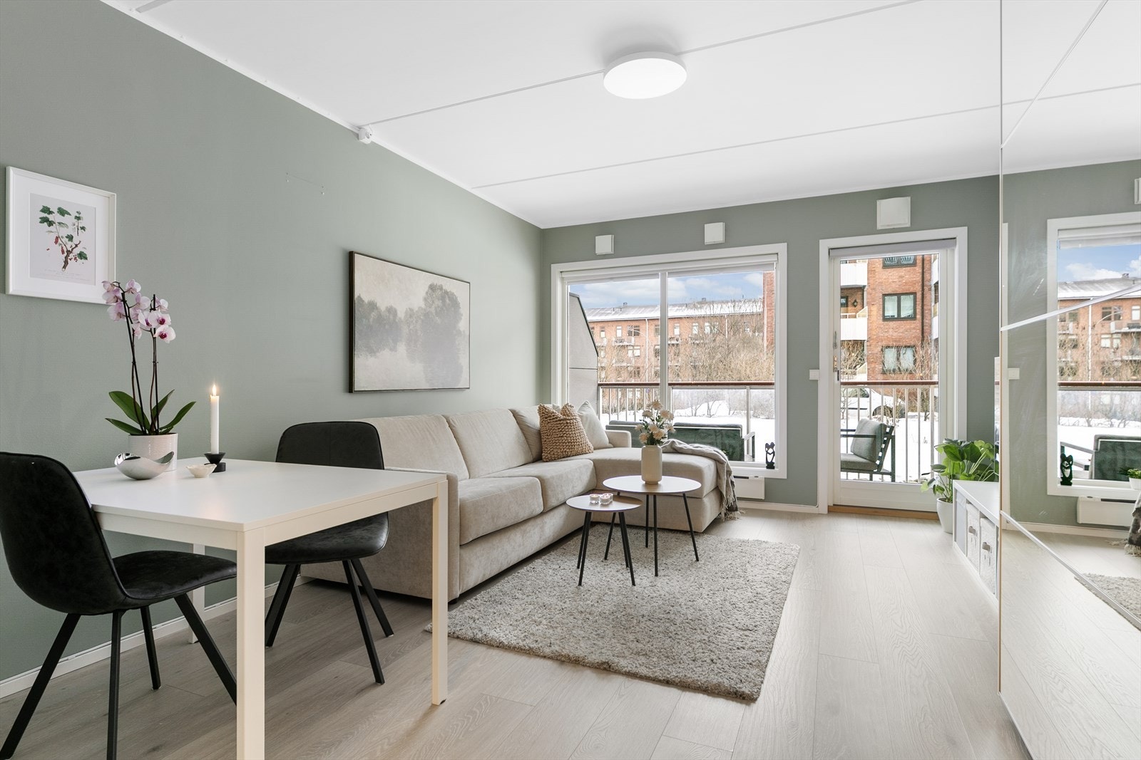 Velkommen til Maridalsveien 205! Her får du en lys og moderne leilighet du kan flytte rett inn i. Vi ses på visning! Foto: Kim David Eriksen Galleribilde