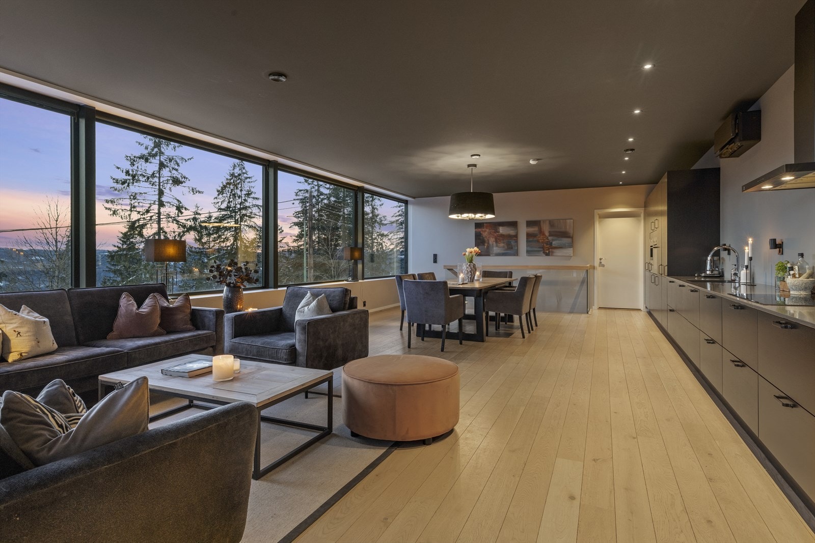 Kveldsstemning Galleribilde