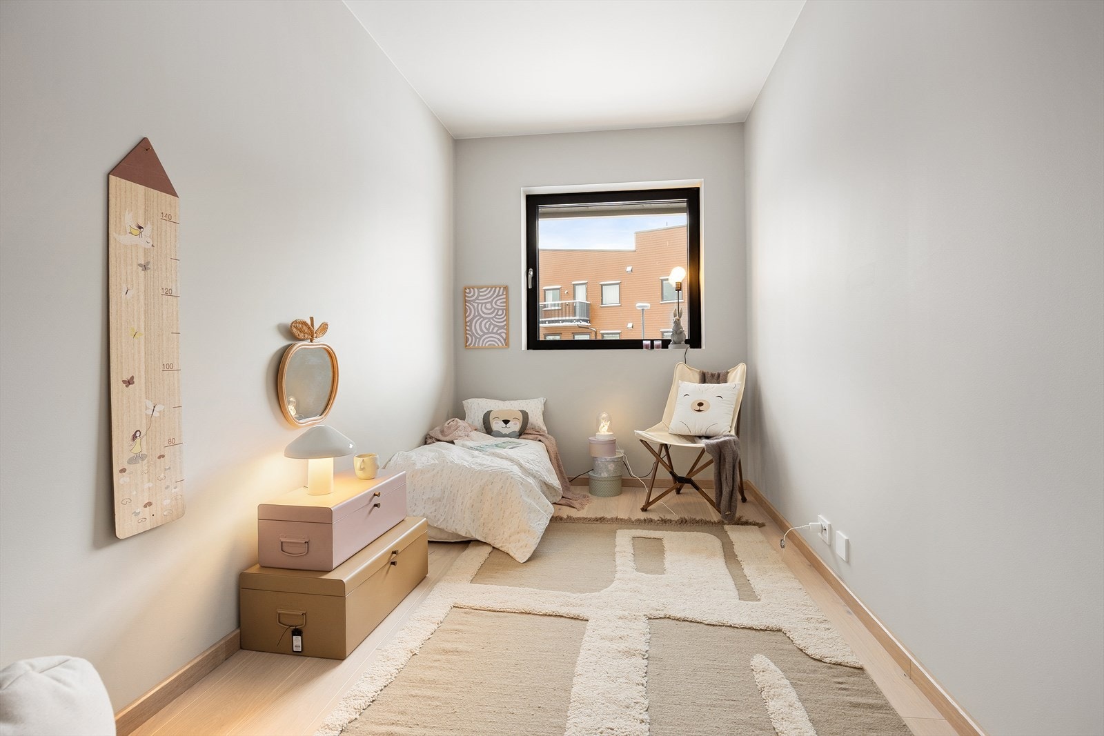 Det tredje soverommet kan benyttes som kontor. Galleribilde