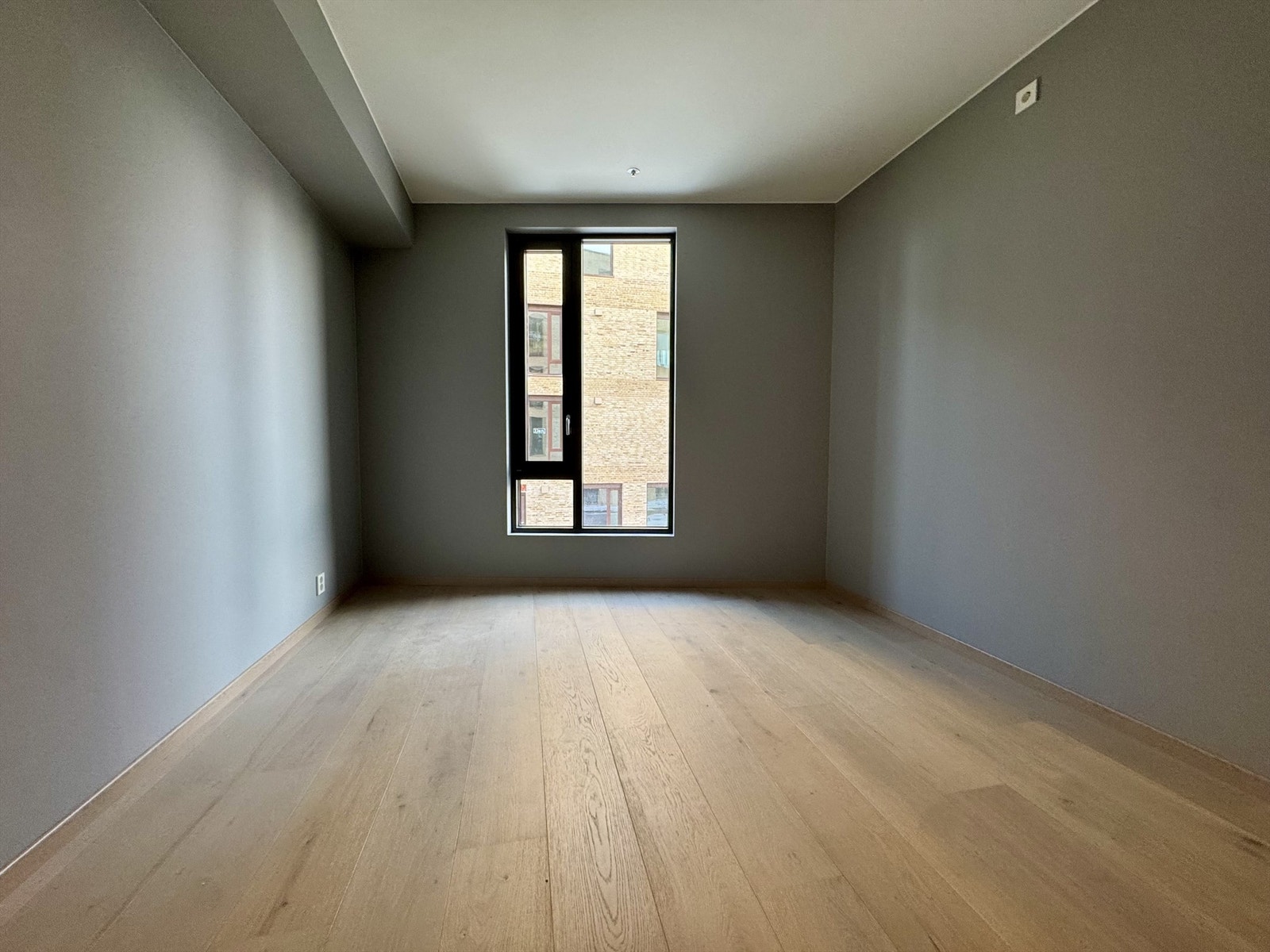 Soverom 2 er på 10,4 m². Bilde fra byggeplass, 29/1-2026. Galleribilde