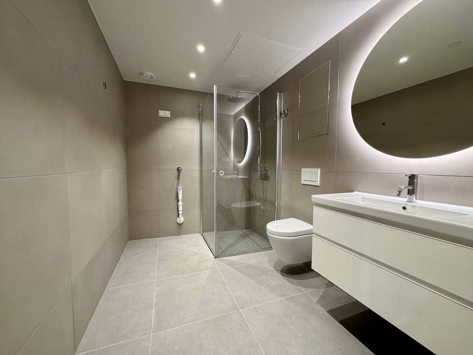 Bilde fra byggeplass, 29/1-2026. Galleribilde