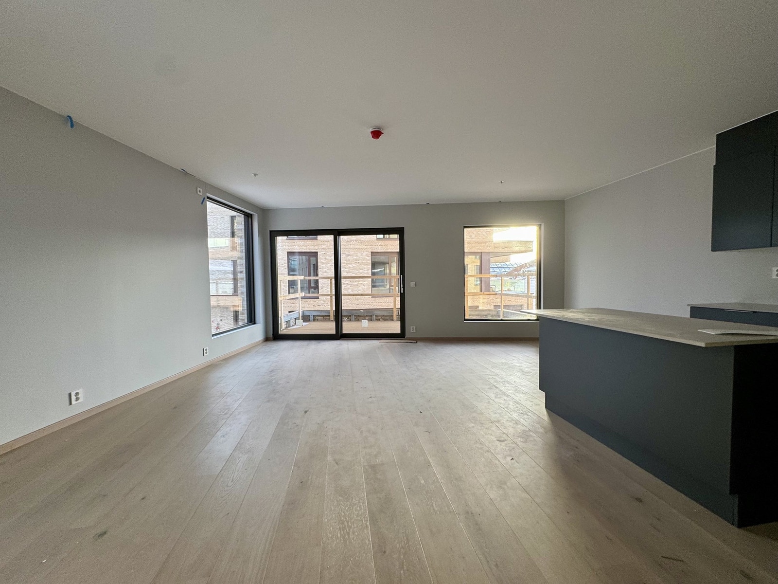 Bilde fra byggeplass, 29/1-2026. Galleribilde