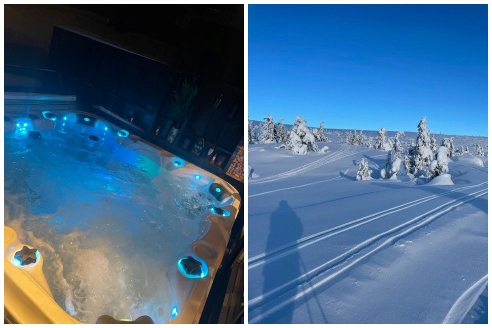 Terrassen på 24 kvm har også jacuzzi, perfekt etter en lang skitur. (Selger egne bilder) Galleribilde