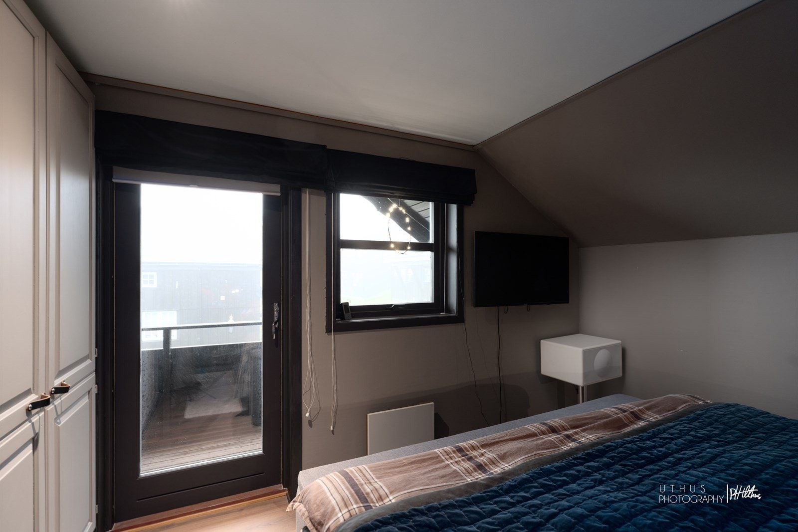 Her har du direkte utgang til balkongen på 5 kvm. Galleribilde