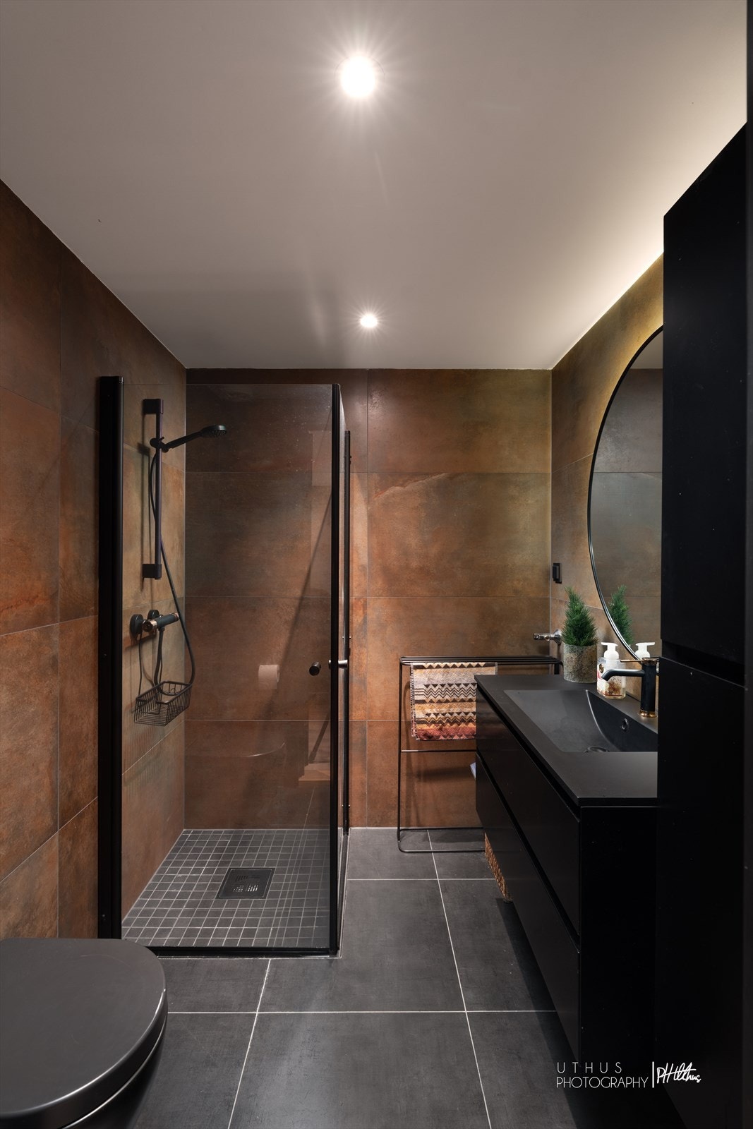 i 1.etg har du også et lekkert bad, pusset opp i 2023. Galleribilde