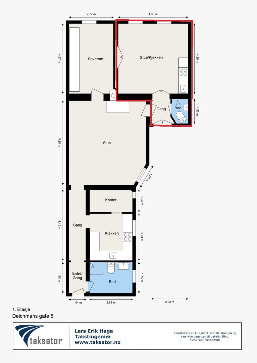 Plantegning - velkommen til visning! Galleribilde