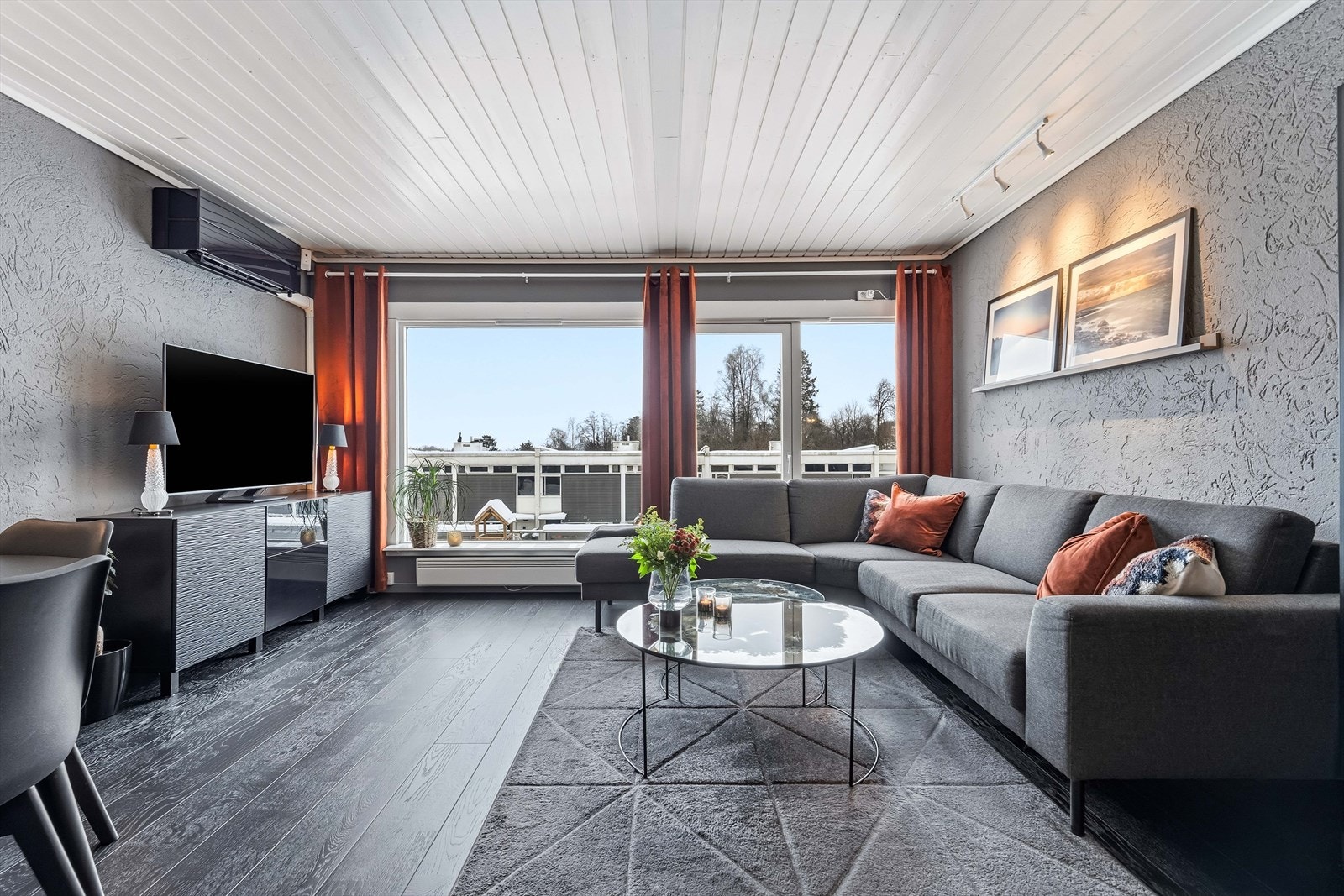 Varmepumpe i stuen. Galleribilde