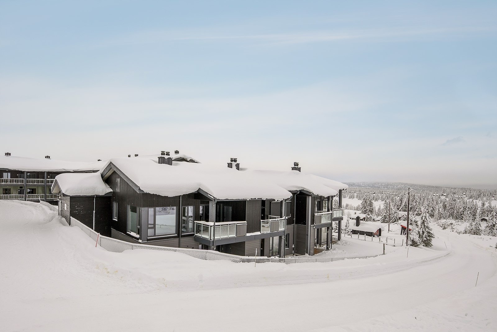 Et nyere sameie sentralt på Sjusjøen med nærhet til det meste Galleribilde