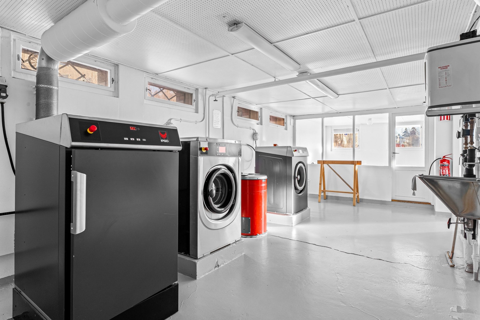 Borettslaget har fellesvaskeri Galleribilde