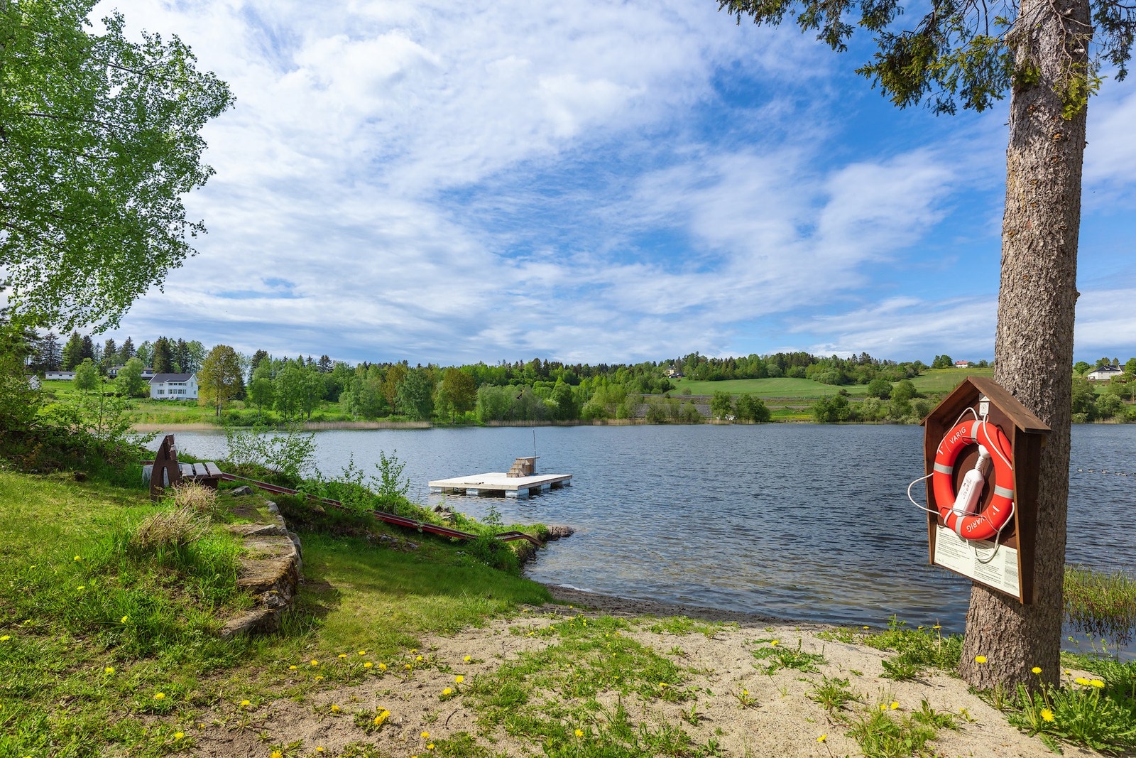Kort vei til bade- og rekreasjonsmuligheter. Galleribilde