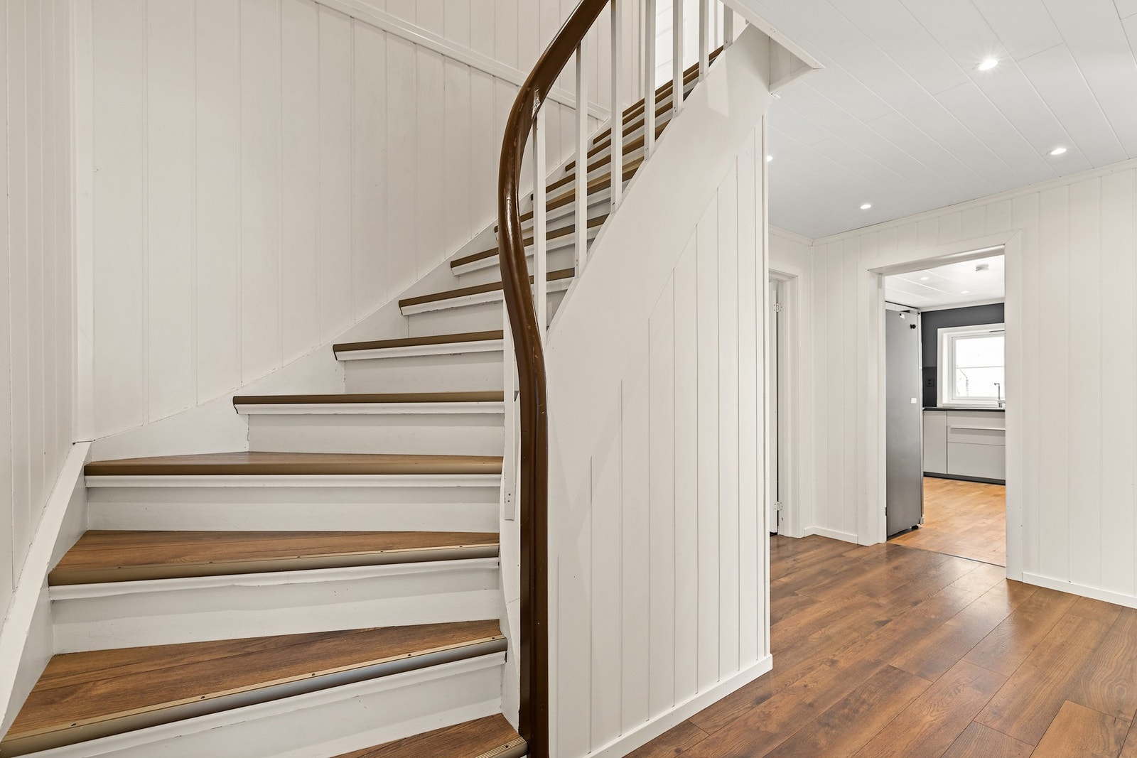 Trappegang med klassisk utforming. Galleribilde