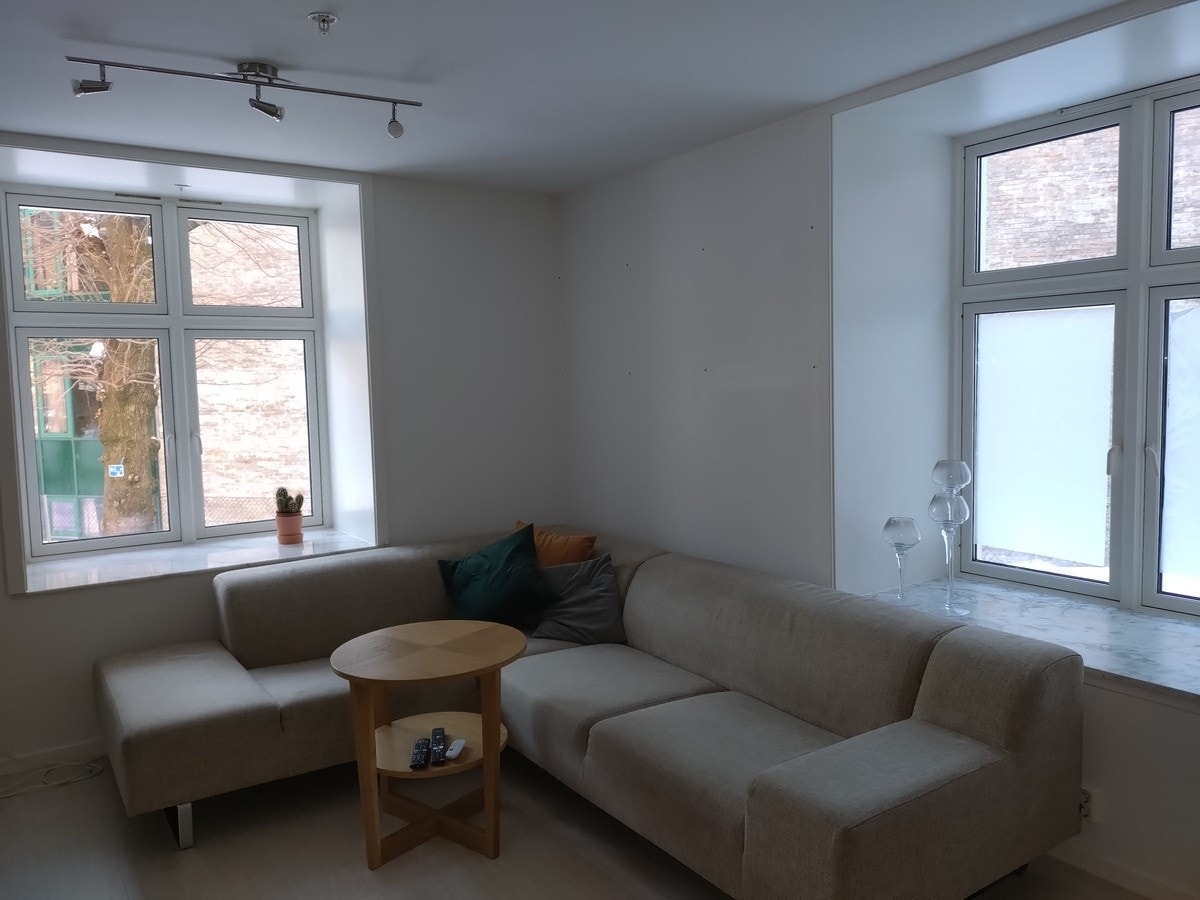 Kombinert kjøkken og stue Galleribilde