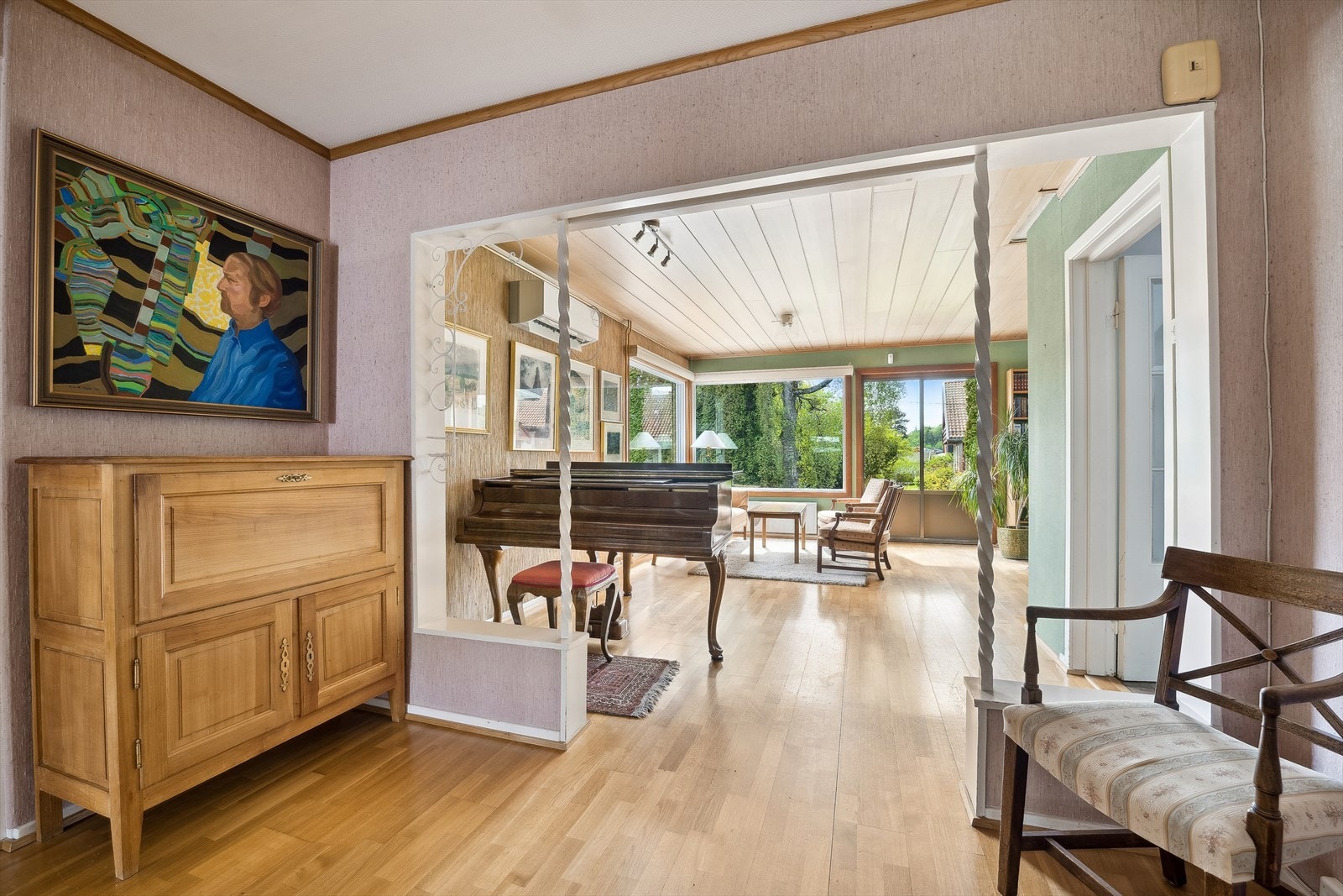 Inn mot daglistuen Galleribilde