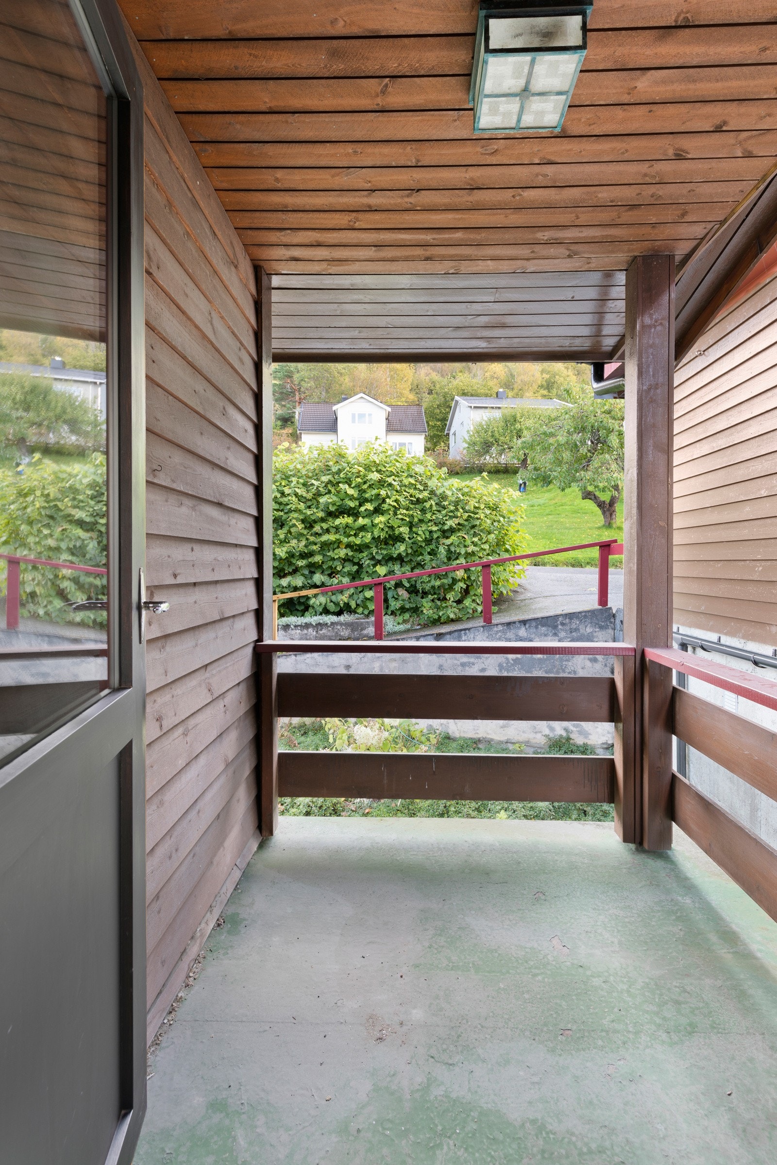 Ett av soverommene har utgang til luftebalkong. Galleribilde