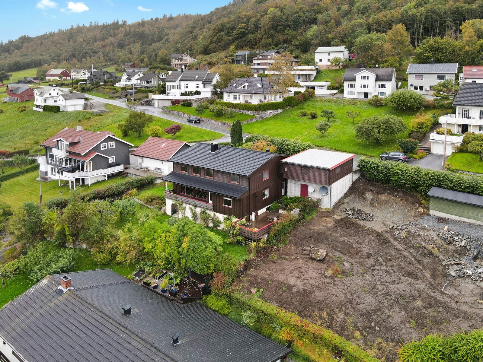 Dronefoto. Galleribilde