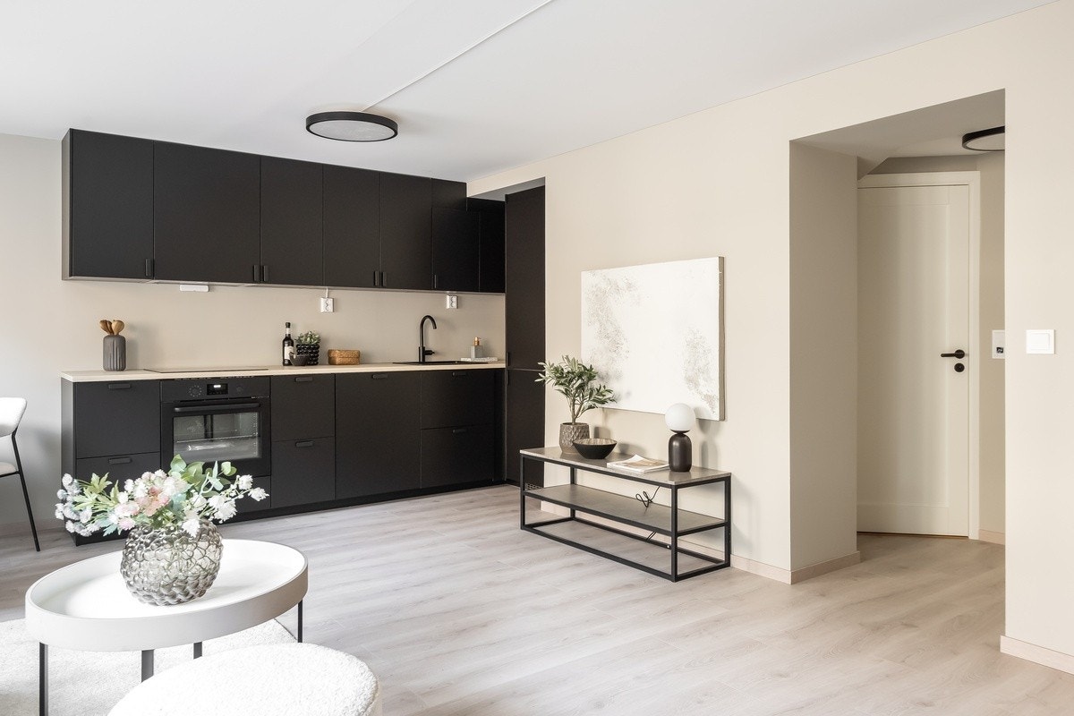 Leiligheten ble totalrenovert våren og sommeren 2024 Galleribilde