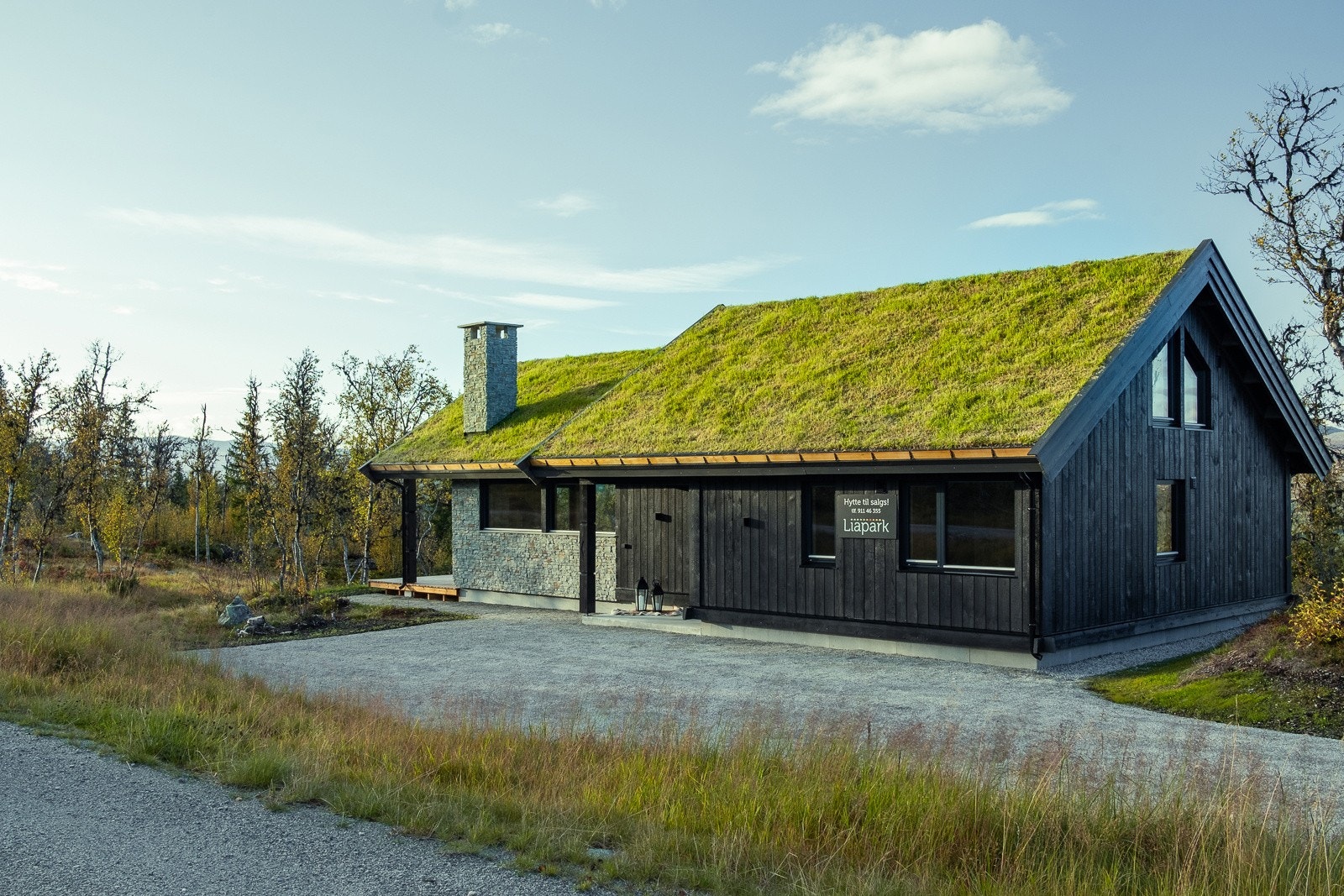 Nyoppført og flott hytte Galleribilde