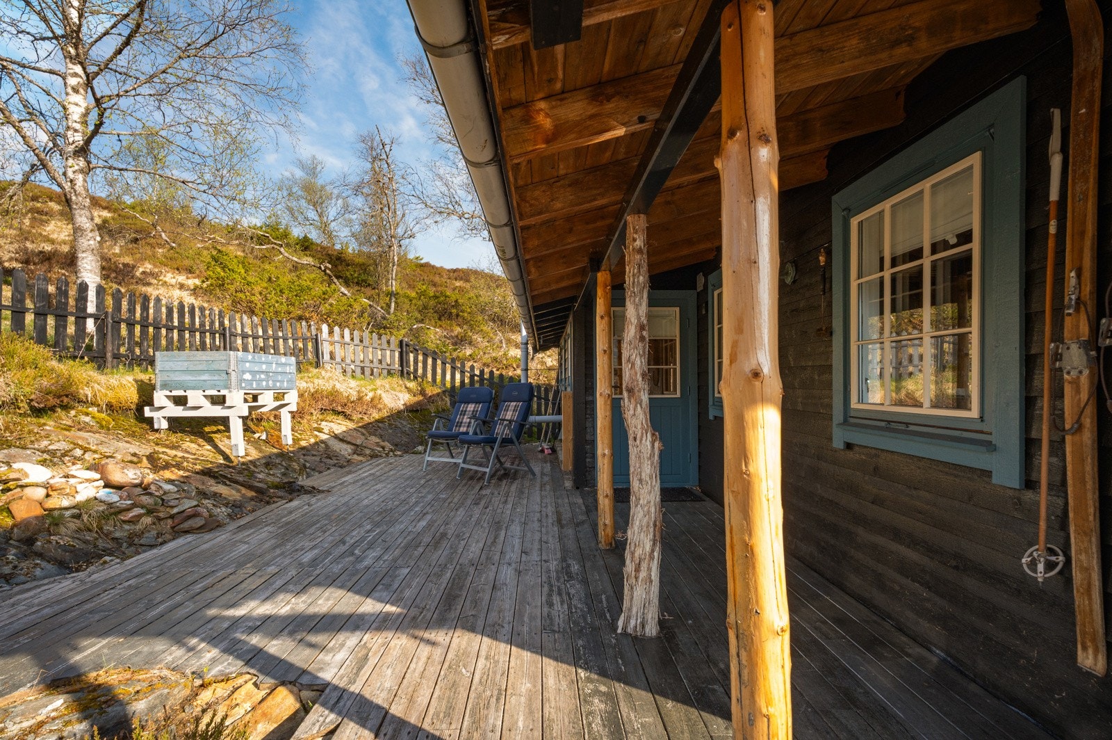 Overbygget inngangsparti. Galleribilde