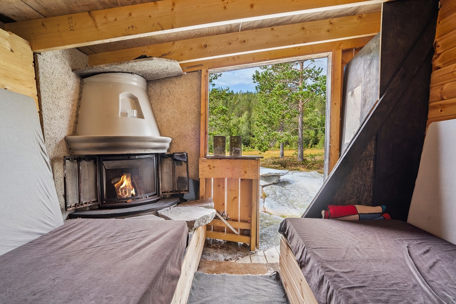 Fra grillhytta Galleribilde