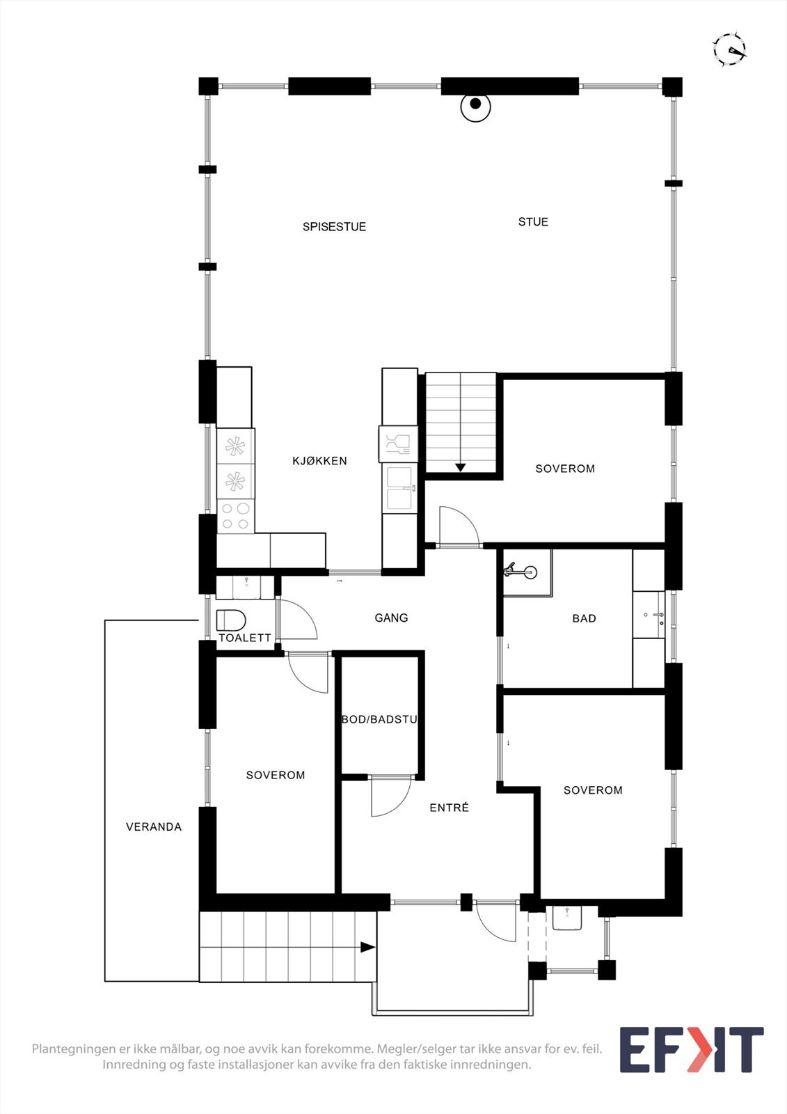 Plantegning hovedplan Galleribilde