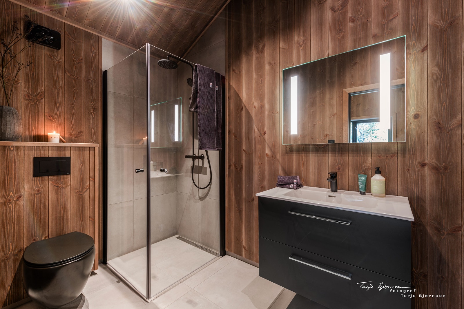 Interiør fra en lignende hytte med tilvalg! Galleribilde